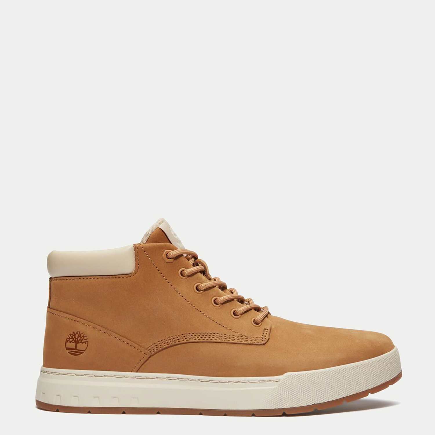 Timberland Men's Maple Grove Leather Casual Boots - 7 - Beige Mix