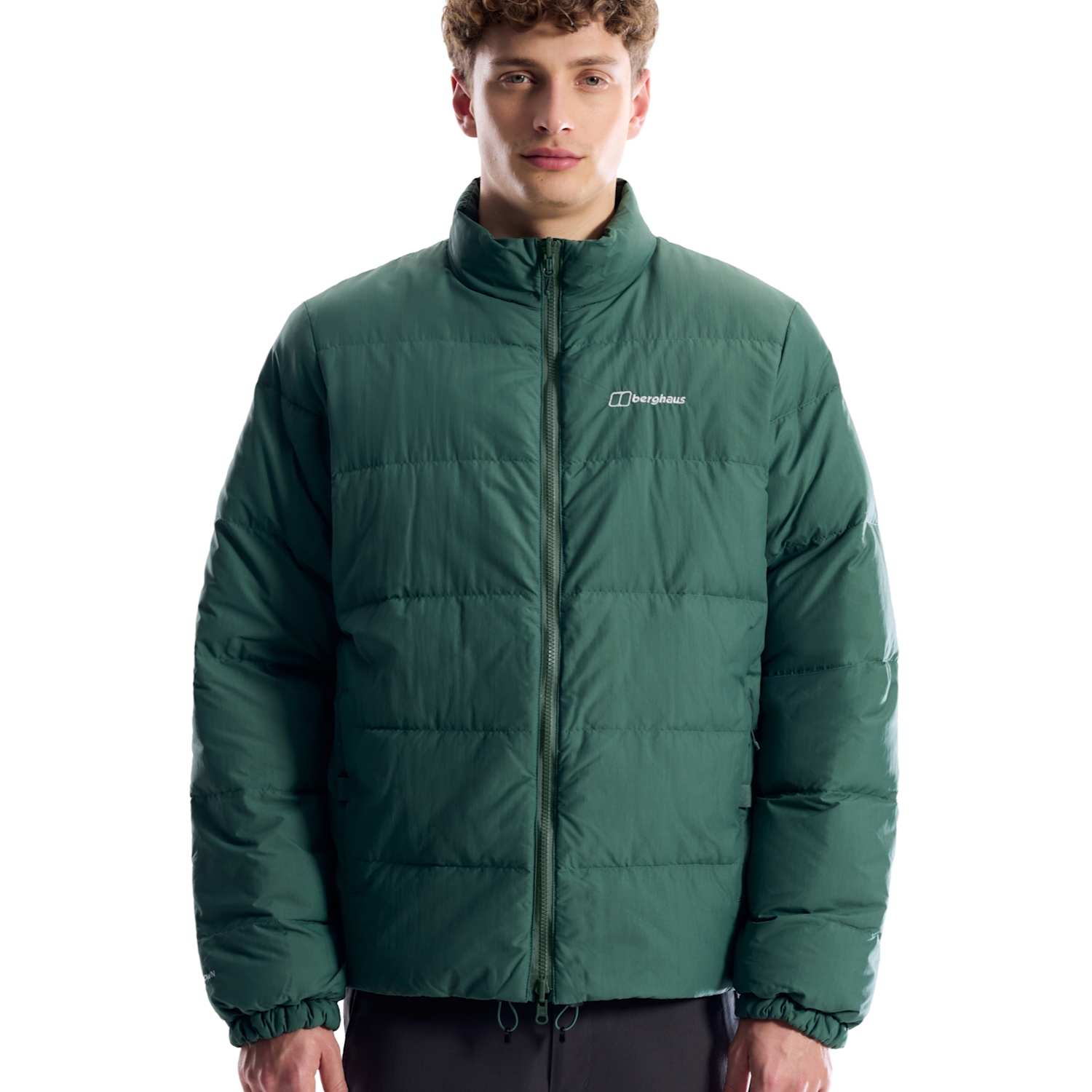 Berghaus Men's Fulstow Reversible Water Resistant Jacket - 2XL - Green Mix