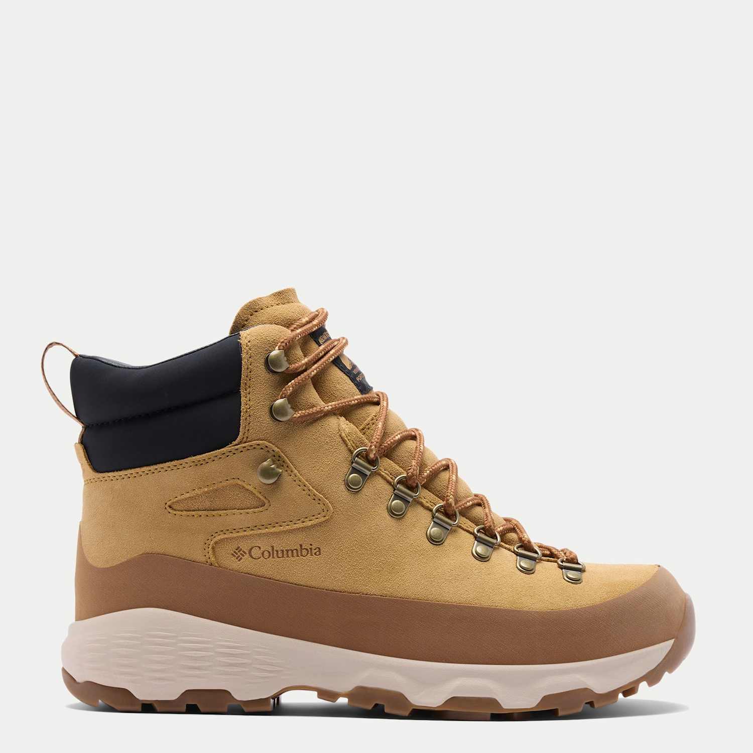 Columbia Men's Newton Alpine PT Waterproof Walking Boots - 7 - Camel Mix