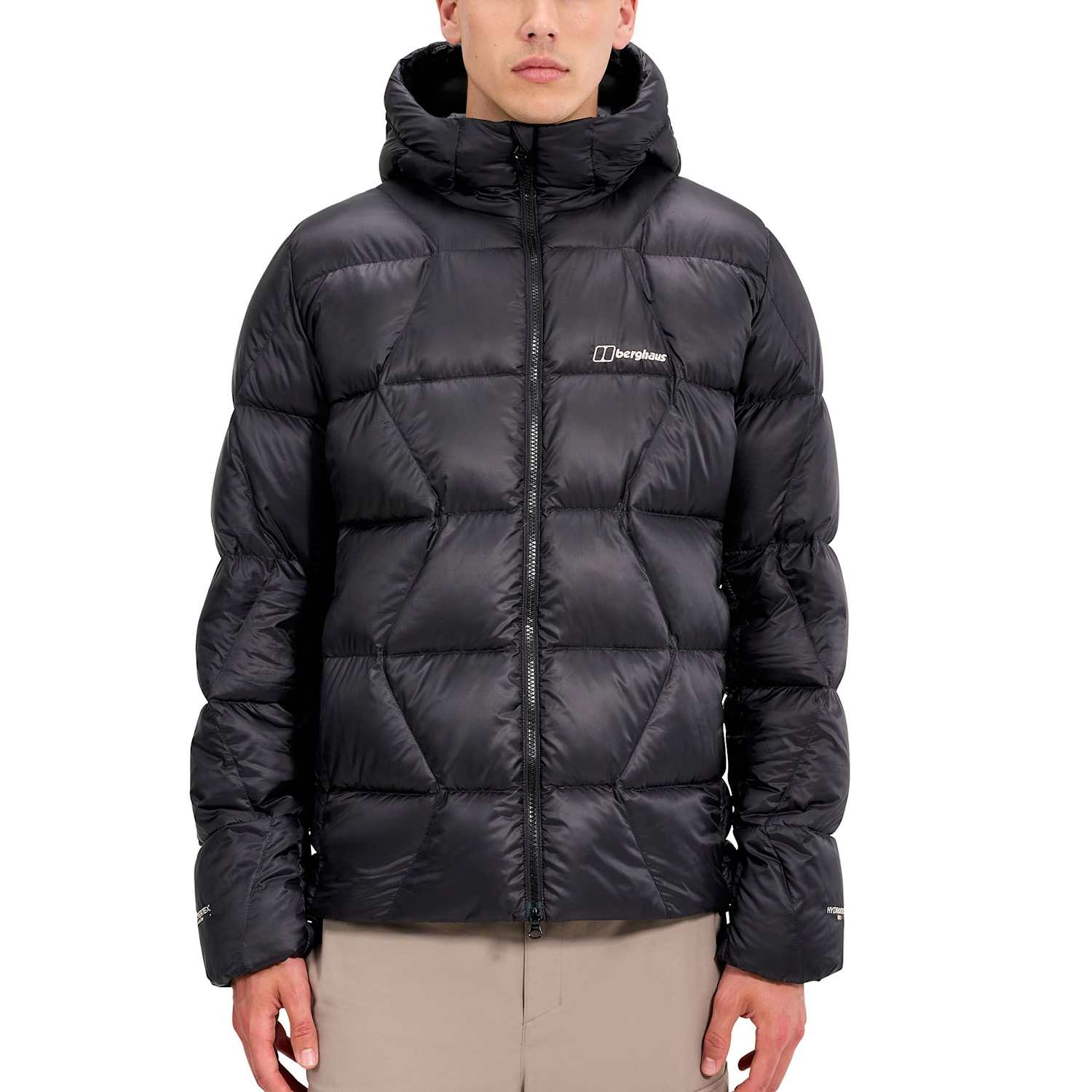 Berghaus Men's Explorer Hooded Down Jacket - L - Black
