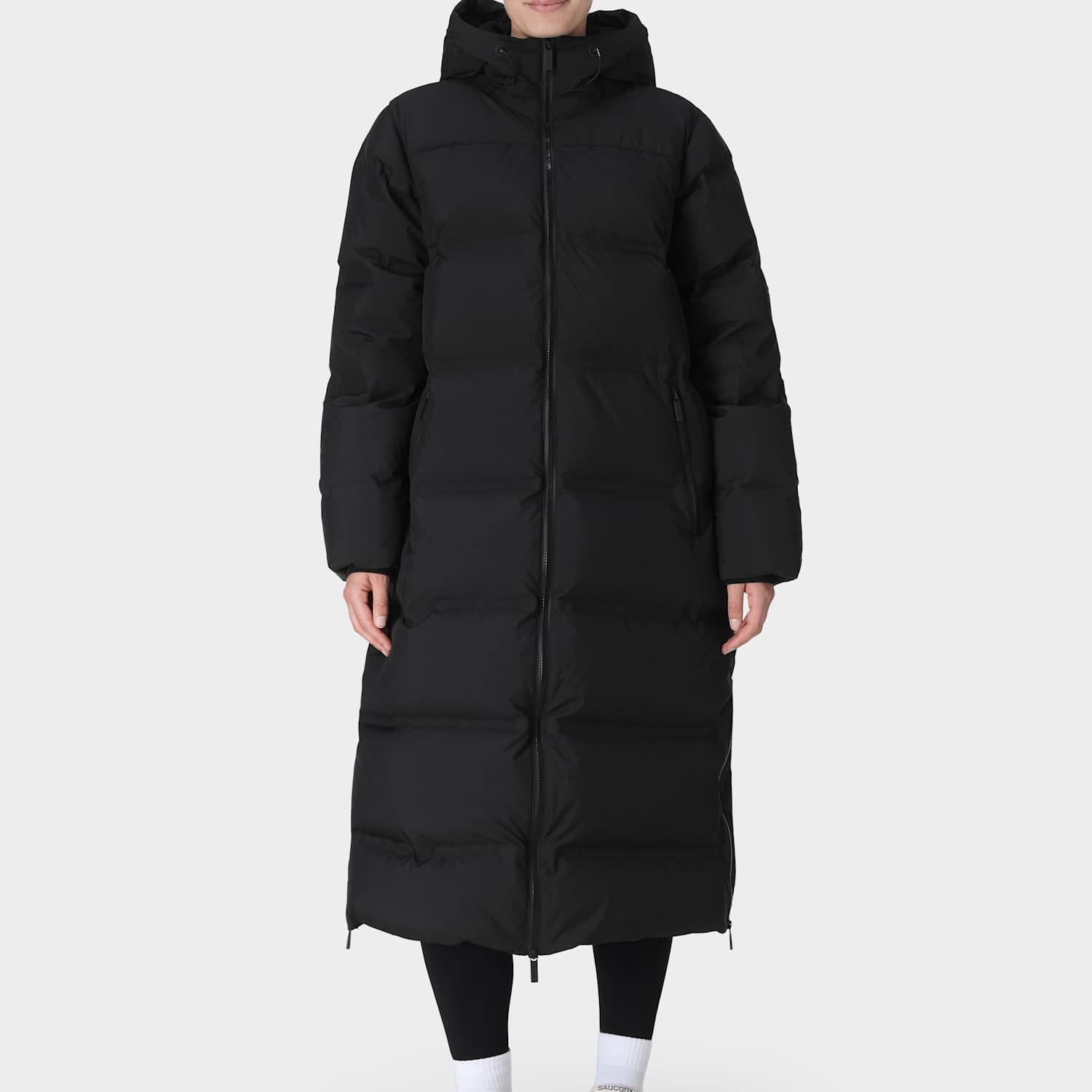Sweaty Betty Women's Nimbus Waterproof Longline Puffer Jacket - Large - Black