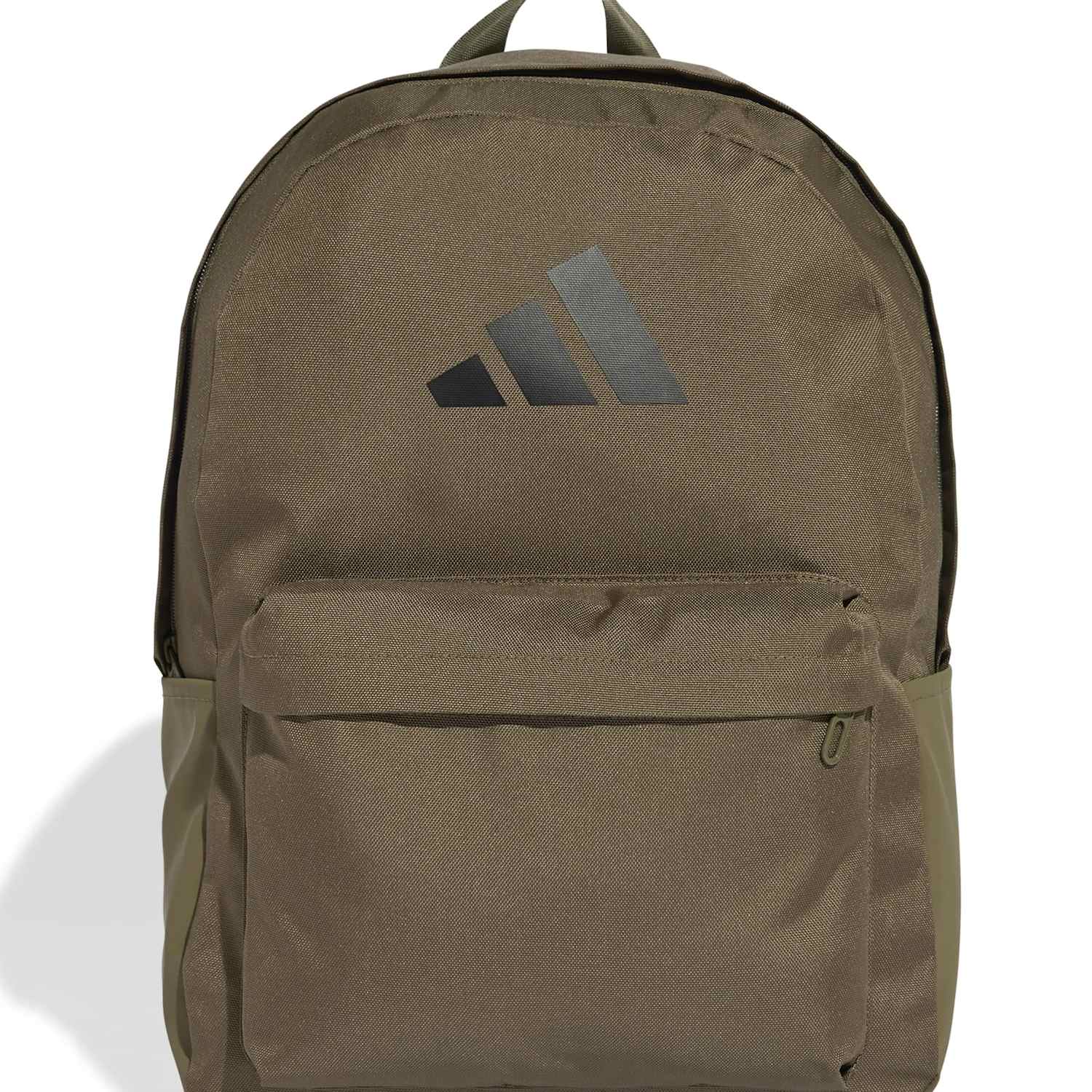 Adidas Men's Classic 3 Bar Logo Padded Backpack - Olive