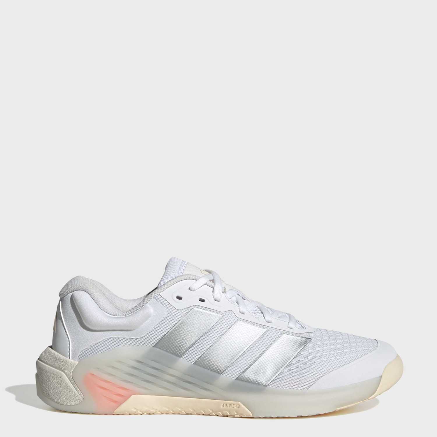 Adidas Women's Dropset 4 Lightweight Gym Trainers - 6½ - White