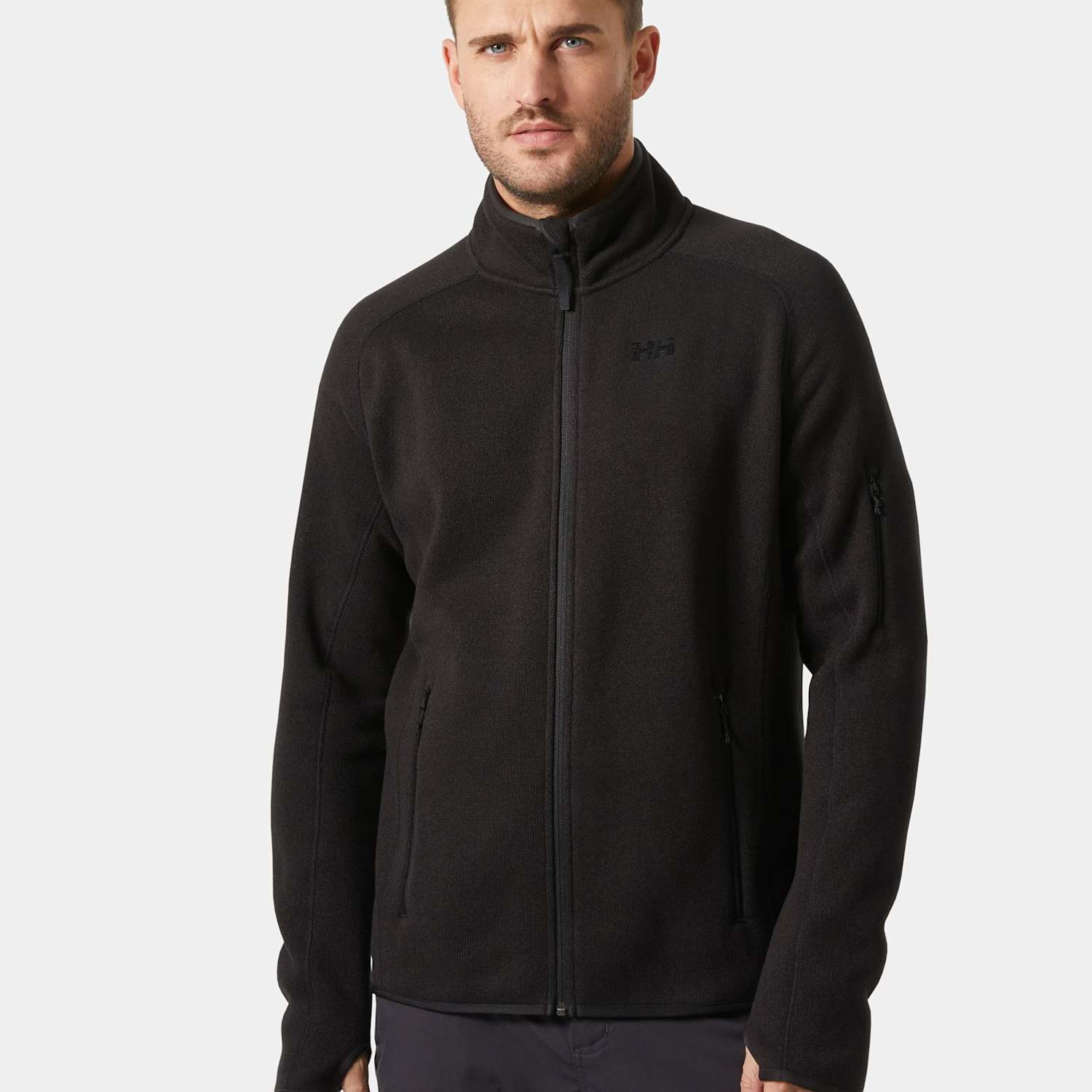 Helly Hansen Men's Varde 2.0 Polartec Fleece Jacket - XL - Black - Available at M&S