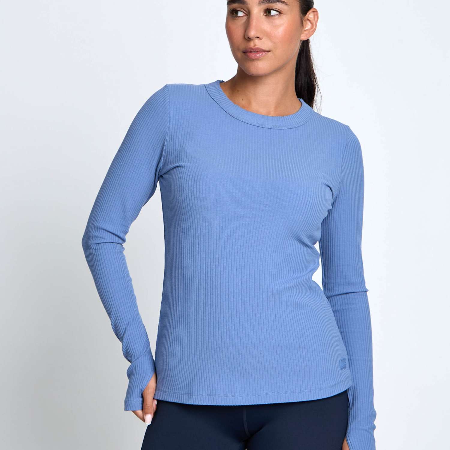 Lilybod Women's Cotton Rich Top - Small - Blue Denim