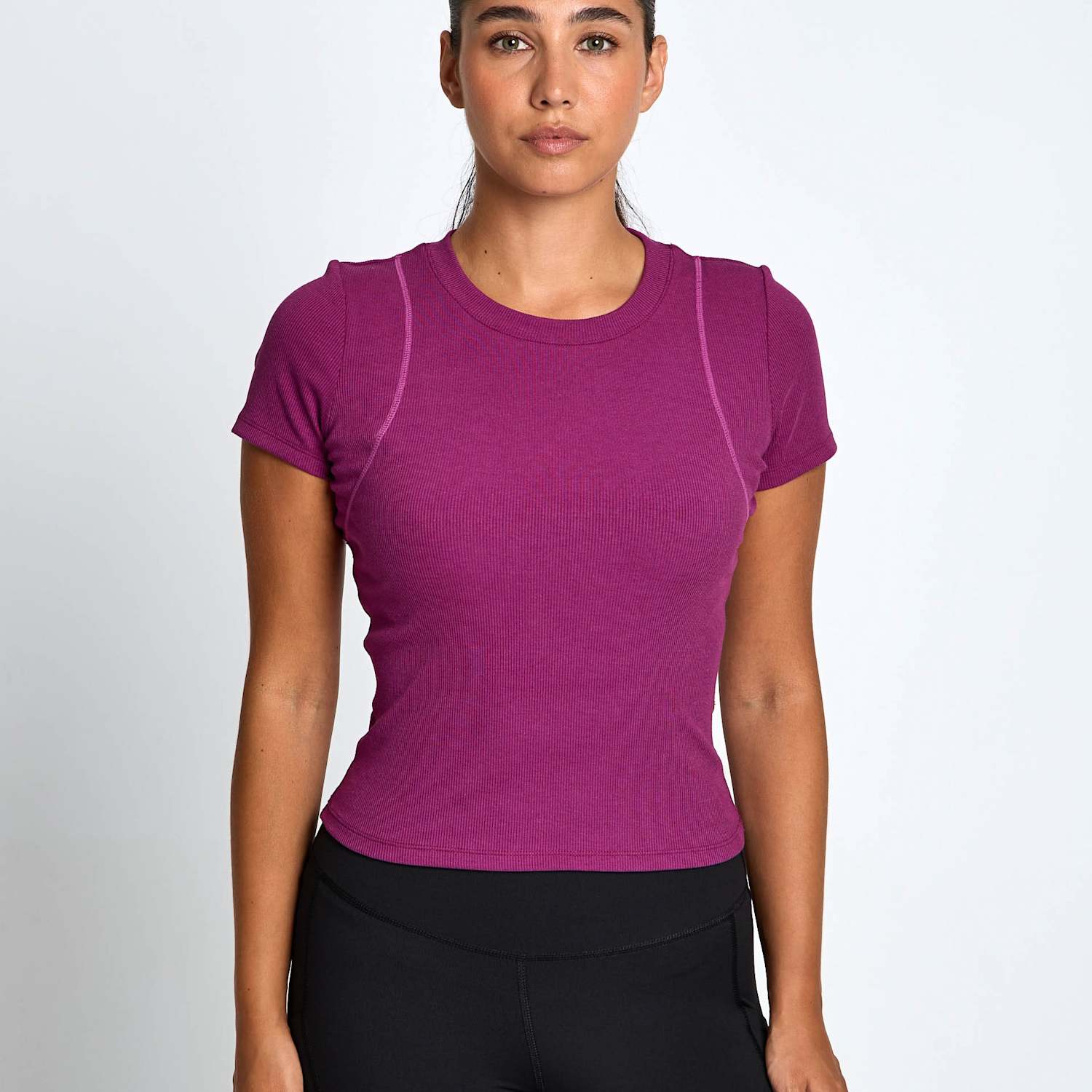 Lilybod Women's Cotton Rich T-Shirt - Small - Pink Magenta