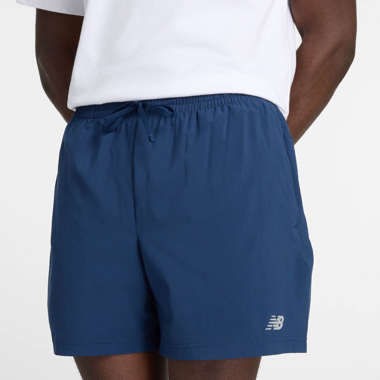 New Balance Men's Stretch Woven Quick Dry Sport Shorts - S - Navy