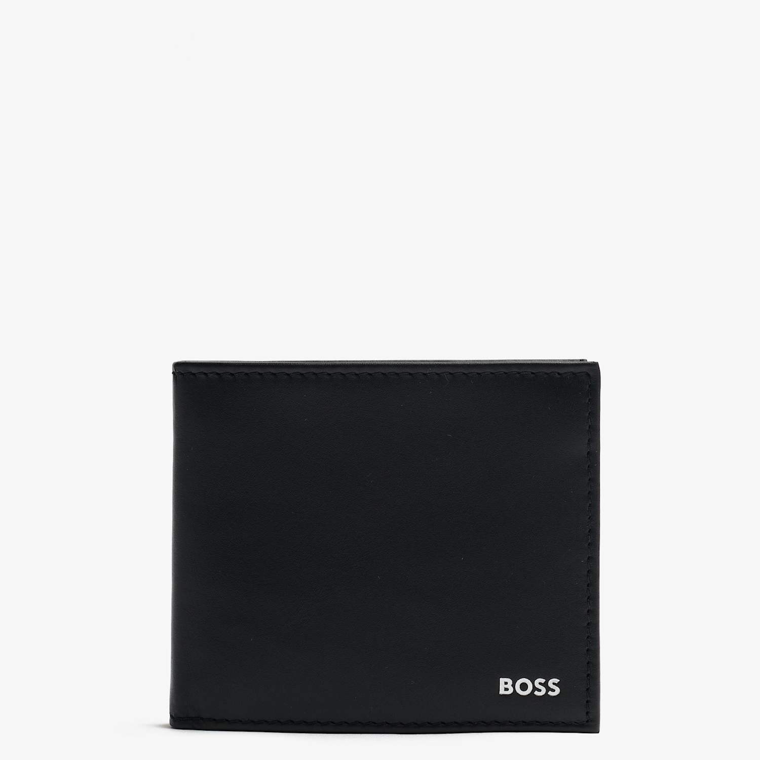 Boss Men's Leather Bi-Fold Wallet - Black - Available at M&S