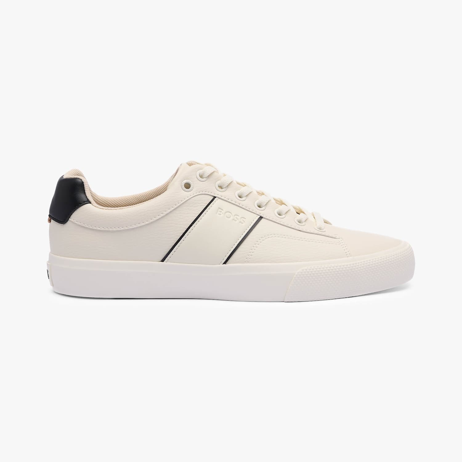 Boss Men's Aiden Tenn trainers - 8 - Natural Mix - Available at M&S
