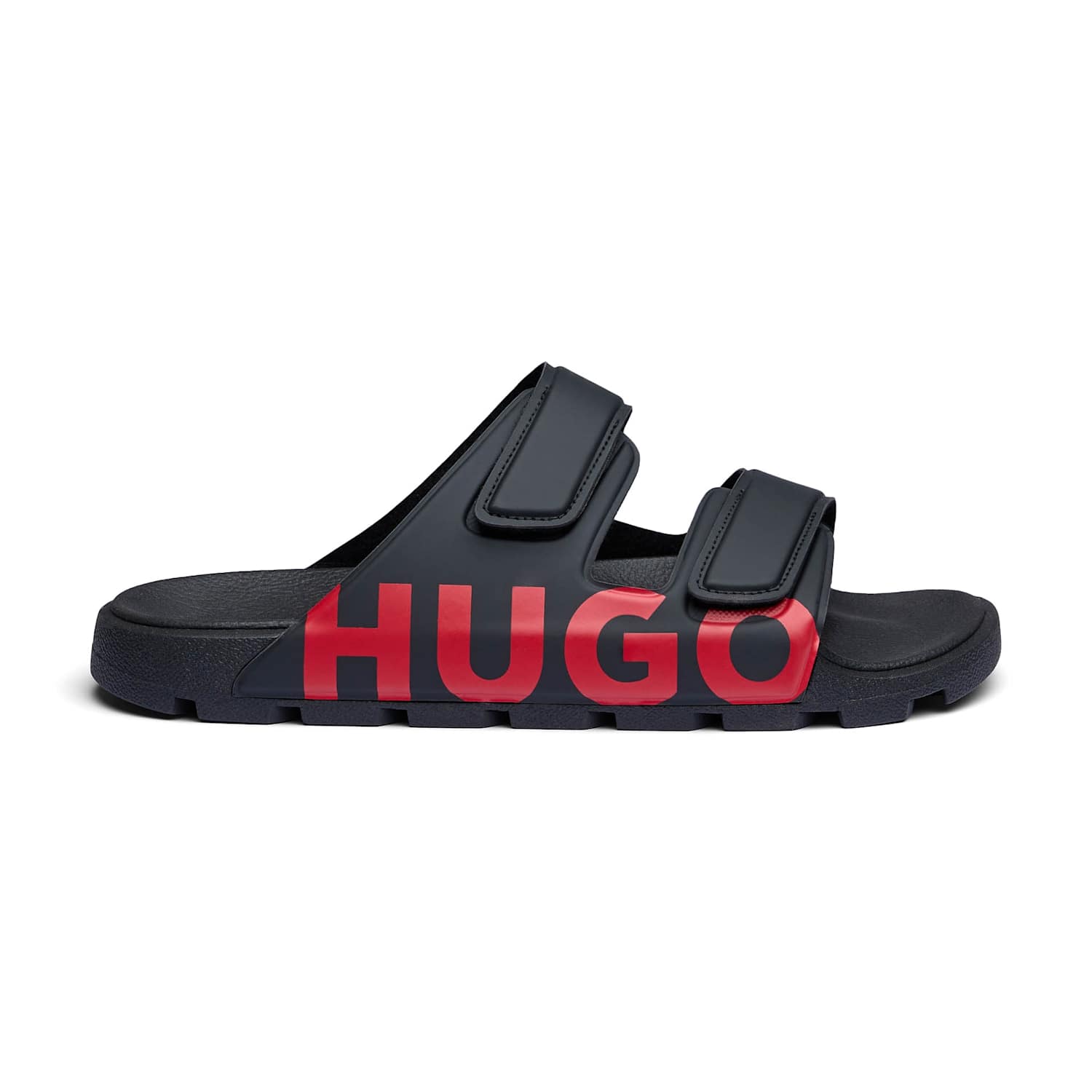 Boss Men's Printed Sliders - 8 - Black Mix - Available at M&S