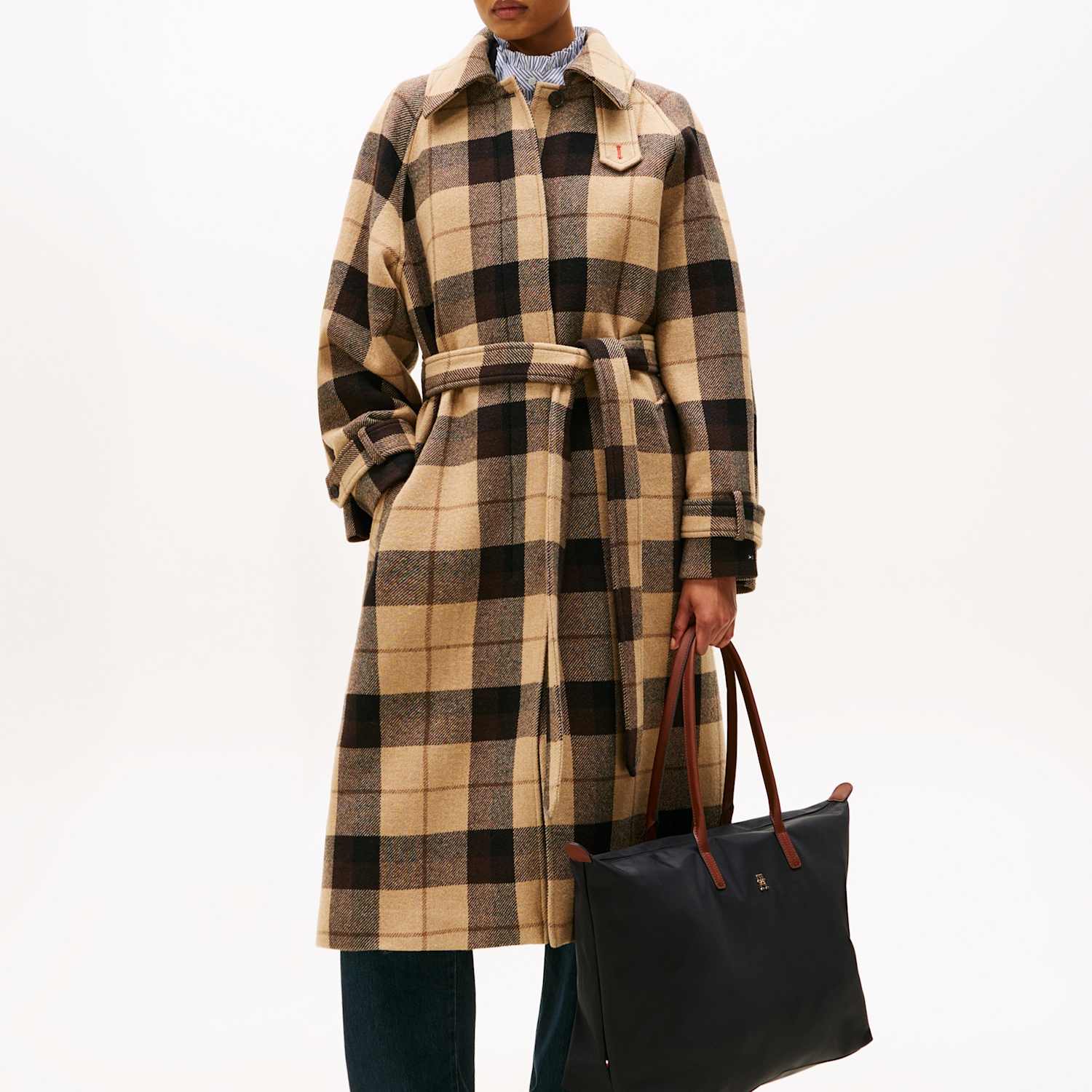 Tommy Hilfiger Women's Popette Maxi Tote - Black - Available at M&S