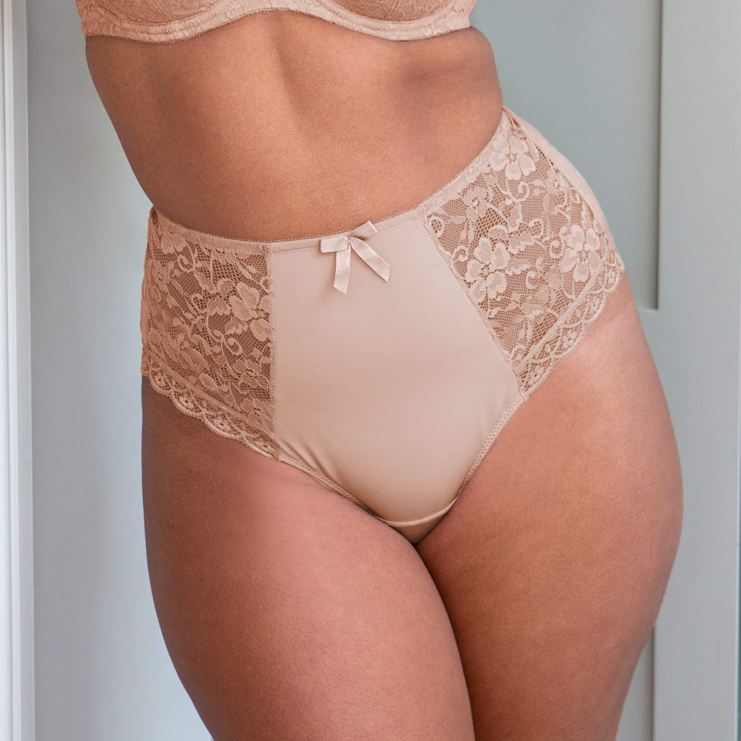 Pour Moi Women's Rebel Full Briefs - 14 - Beige - Available at M&S
