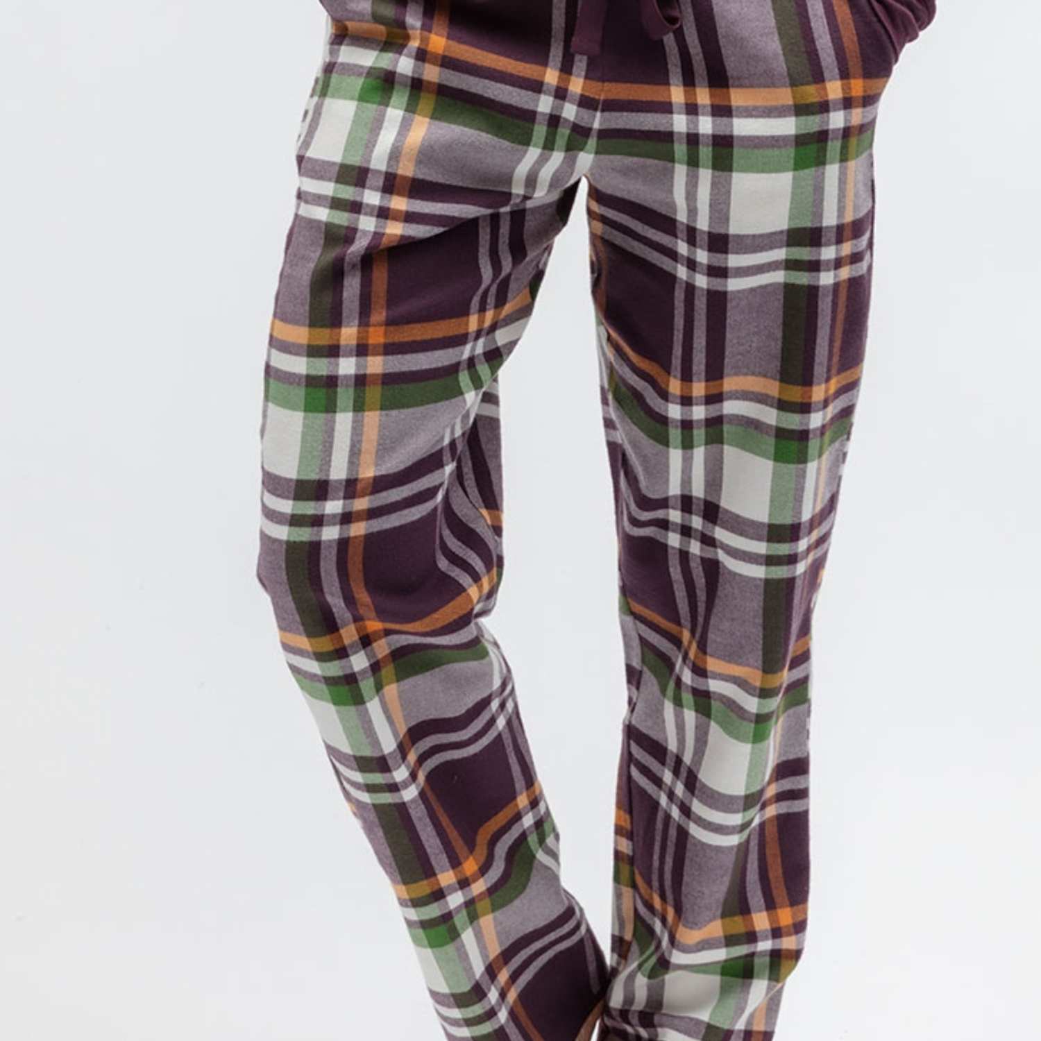 Cyberjammies Women's Pure Cotton Checked Pyjama Bottoms - 14 - Multi - Available at M&S