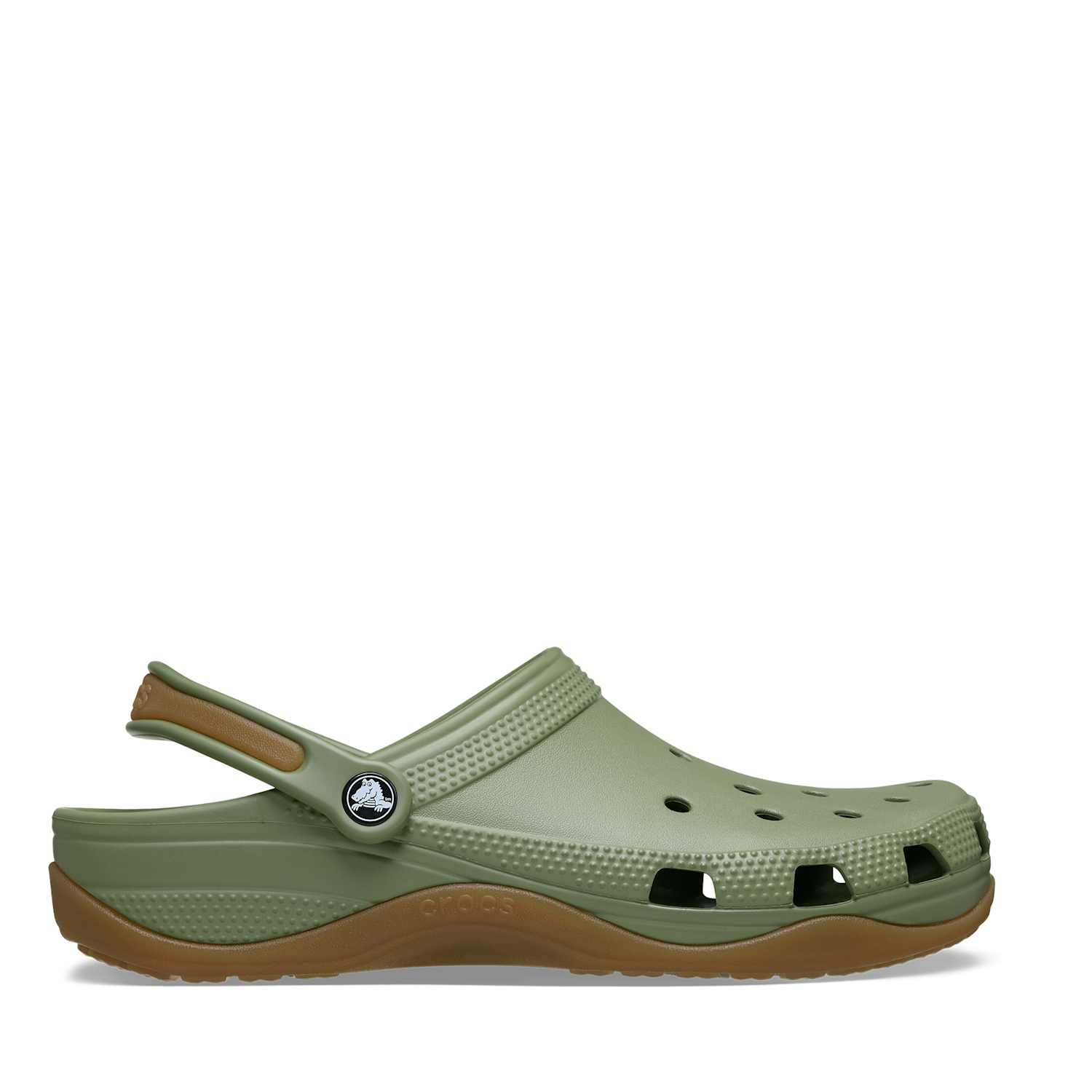 Crocs Women's Classic Evo Ankle Strap Flat Clogs - 11 - Green - Available at M&S