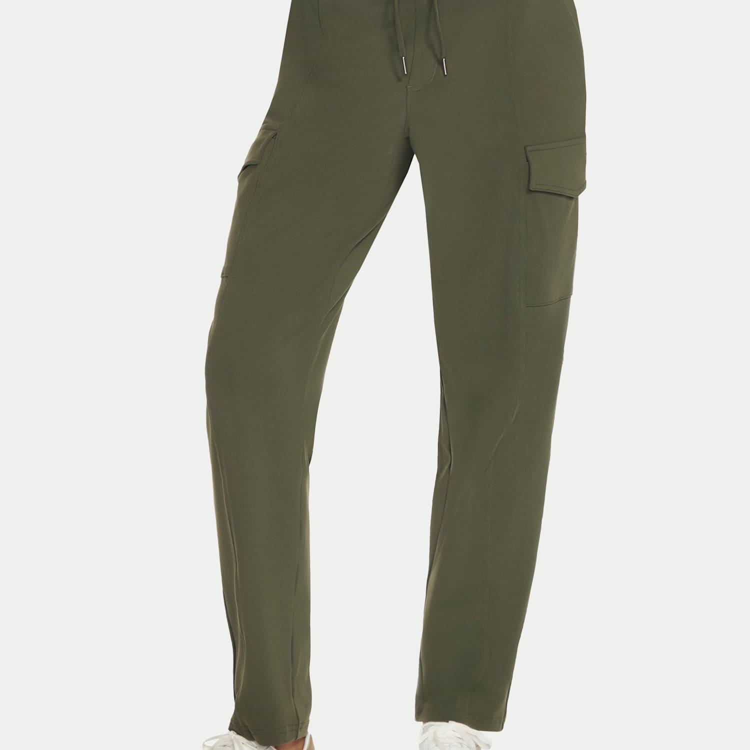 Skechers Women's Slip-In Cargo Joggers - XX Large - Dark Khaki - Available at M&S