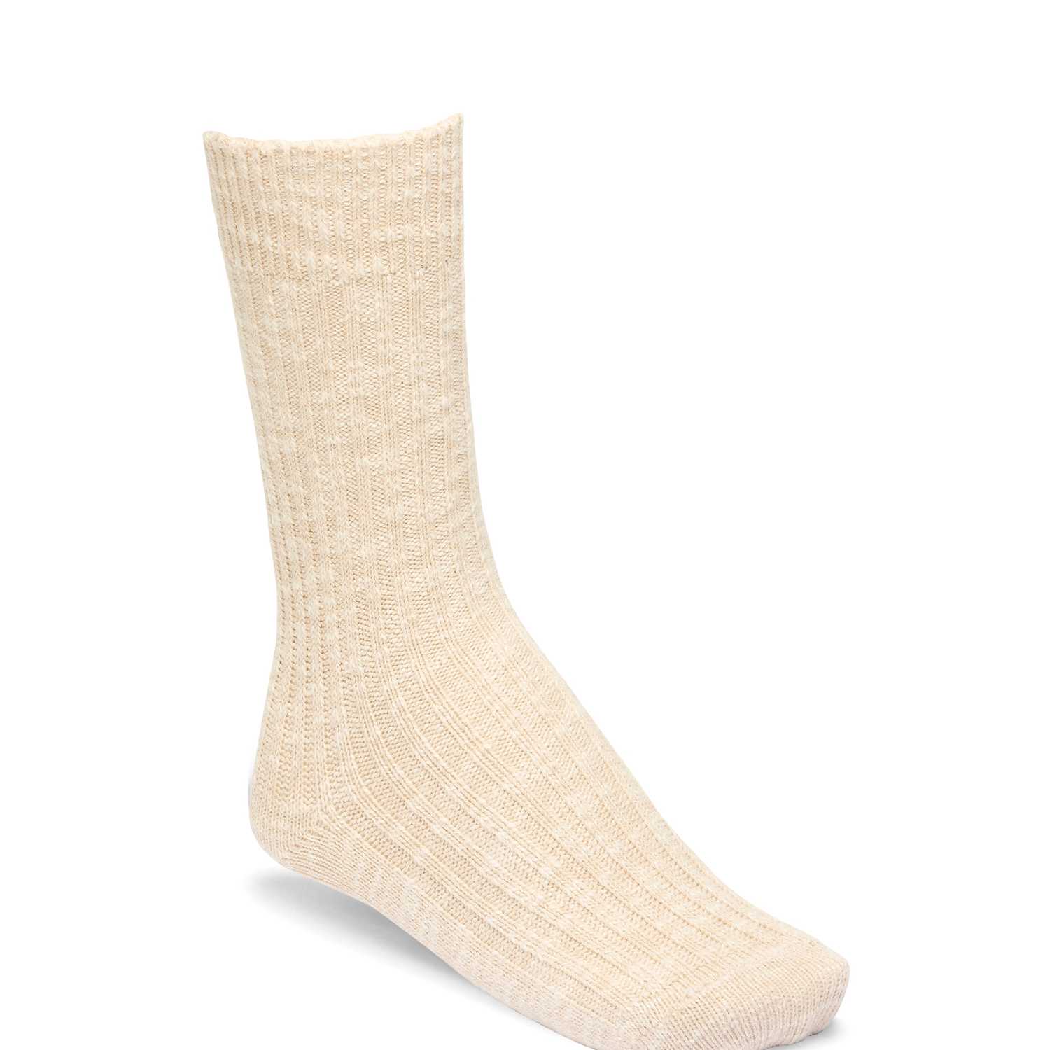 Birkenstock Women's Cotton Rich Ankle High Socks - Small - Beige Mix - Available at M&S