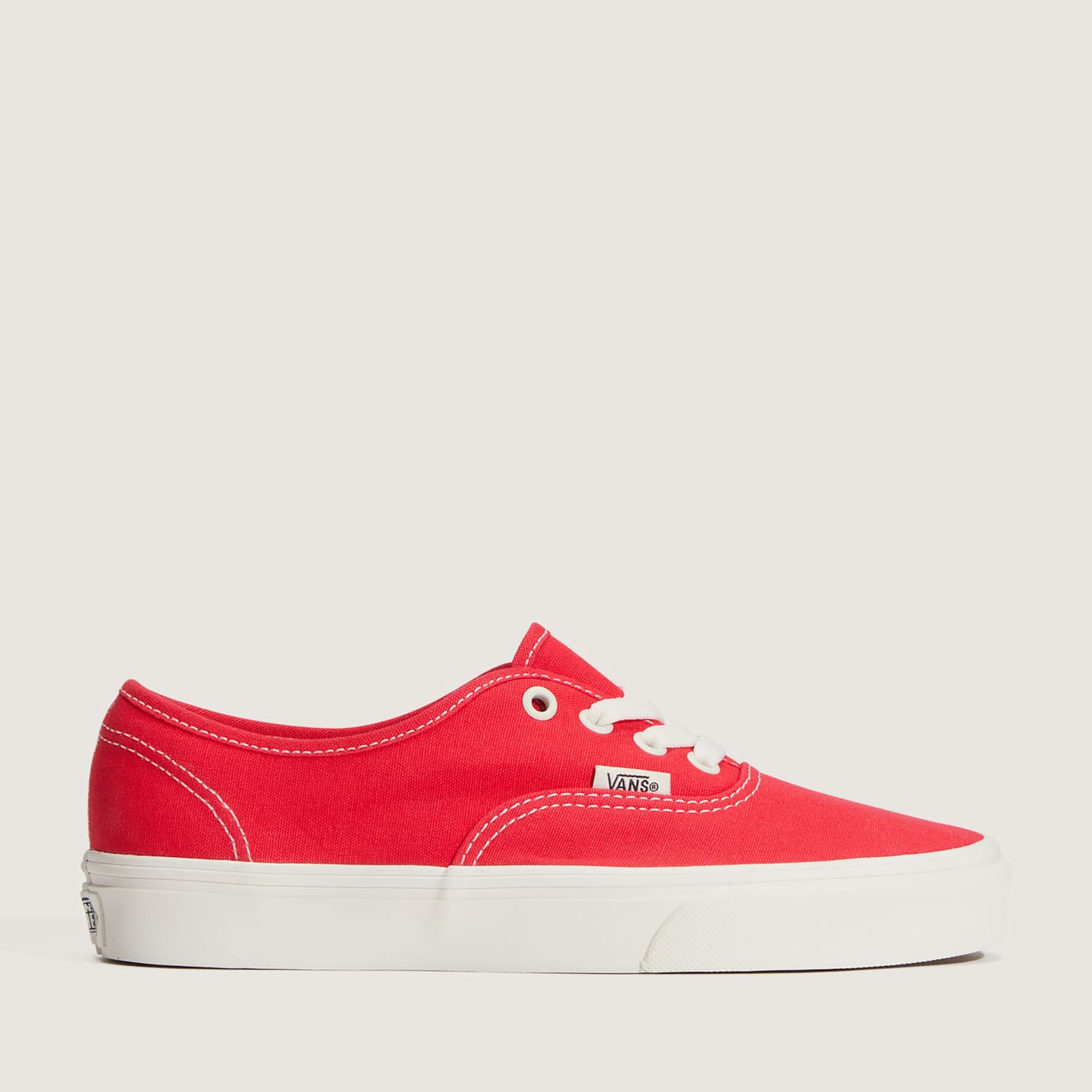Vans Women's Authentic Trainers - 6 - Dark Red - Available at M&S