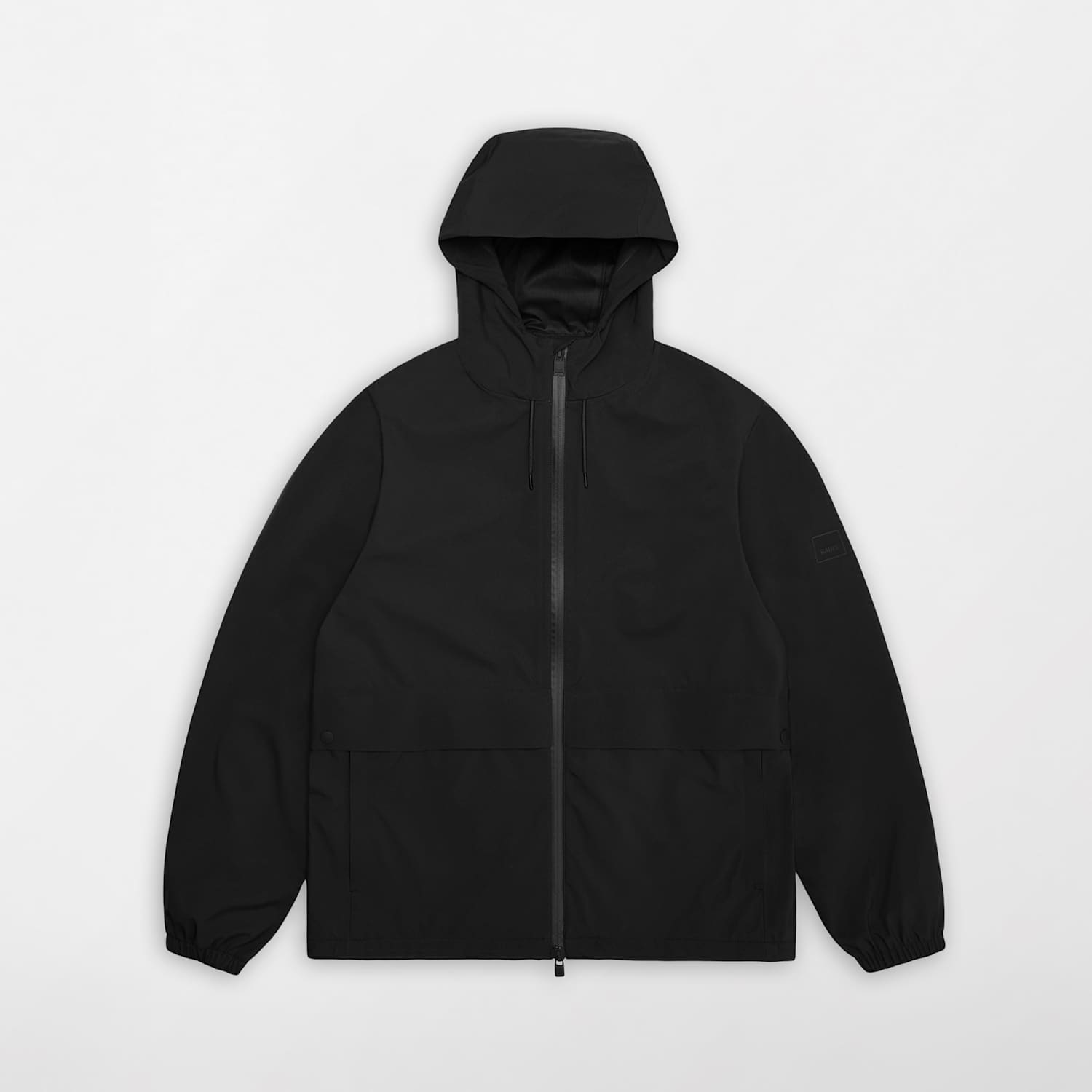 Rains Women's Suva Hardshell Pocket Waterproof Jacket - L - Black - Available at M&S