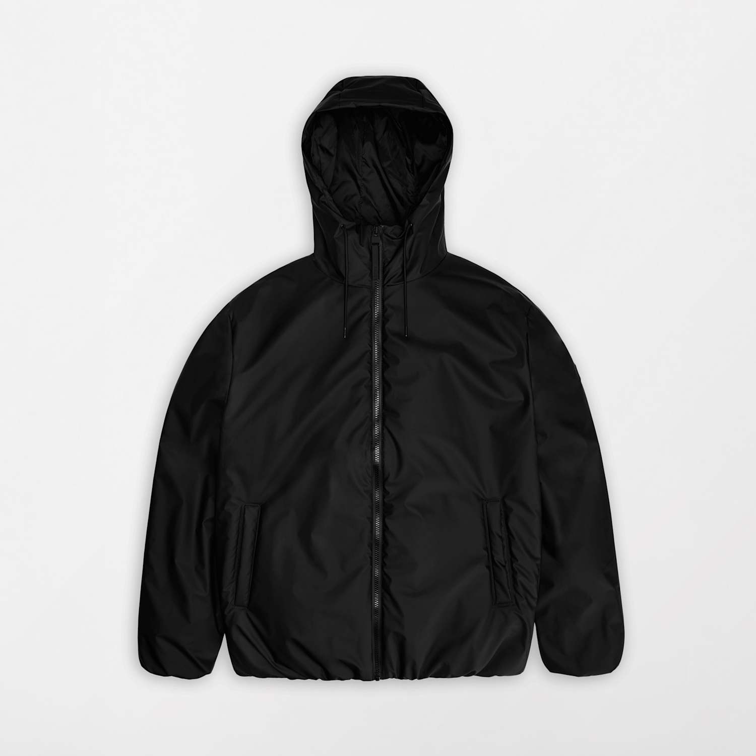 Rains Women's Lohja Insulated Waterproof Rain Jacket - L - Black - Available at M&S