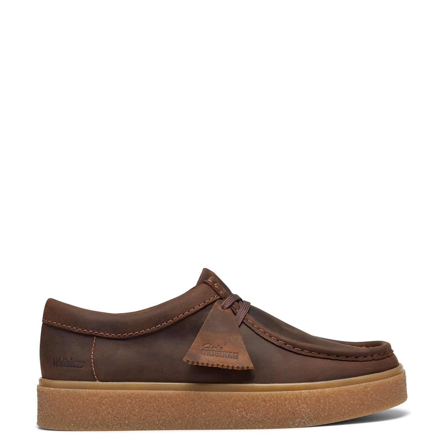 Clarks Men's Originals Boxbee Walla Leather Shoe - 10½ - Dark Brown - Available at M&S