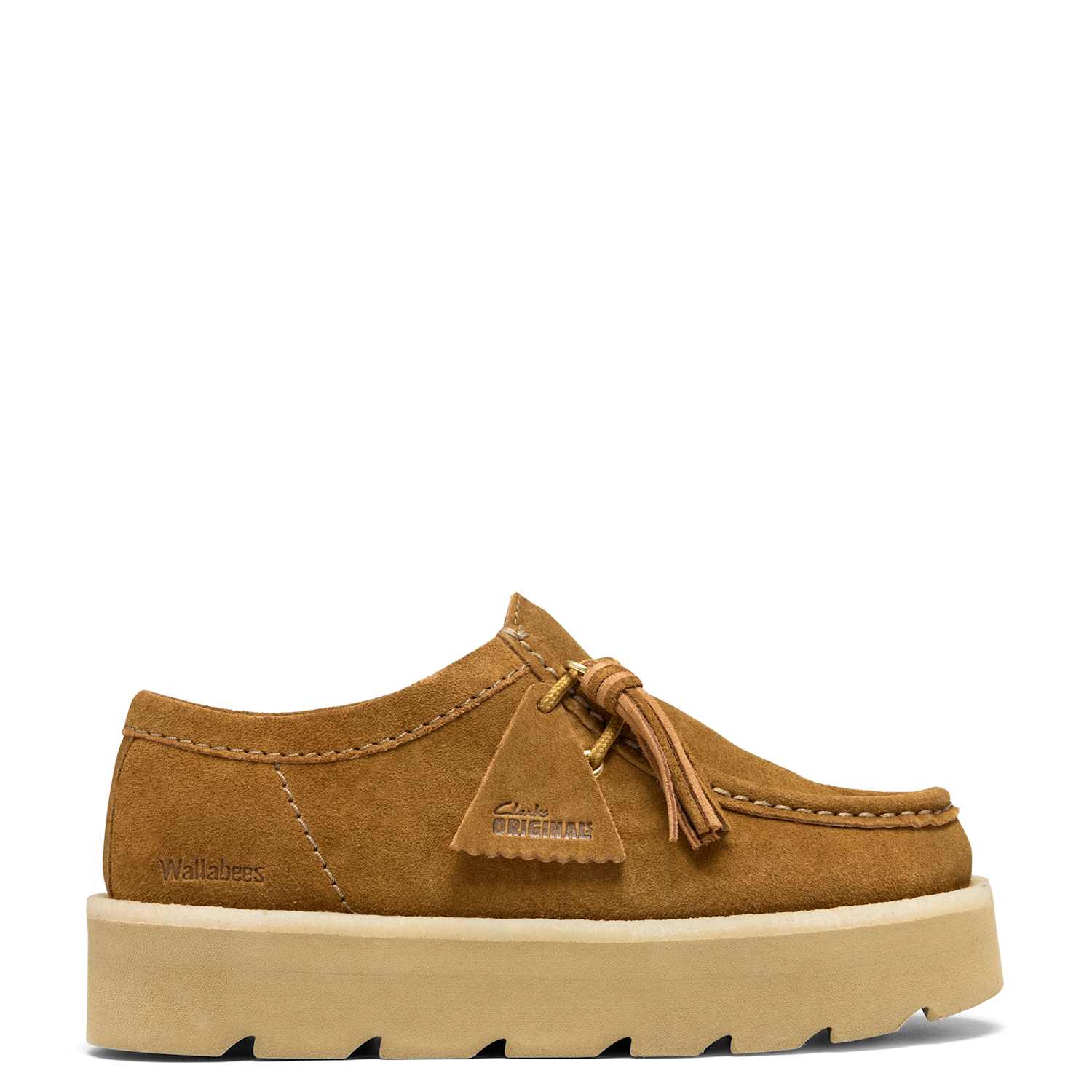 Clarks Women's Originals Meare Walla Flatform Shoes - 8 - Bronze - Available at M&S