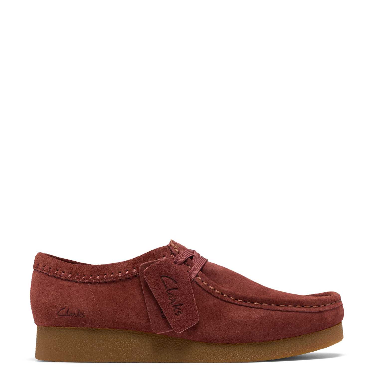 Clarks Women's Originals Wallabee Suede Shoes - 3½ - Brown - Available at M&S