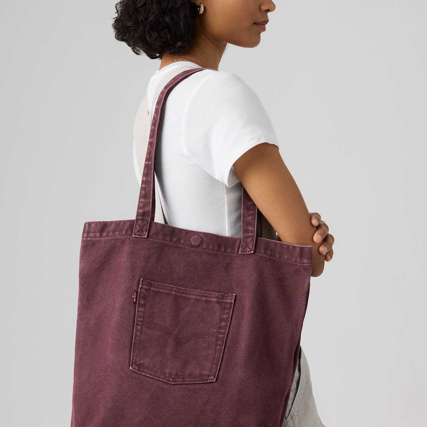 Levi's Women's Denim Tote Bag - Red - Available at M&S