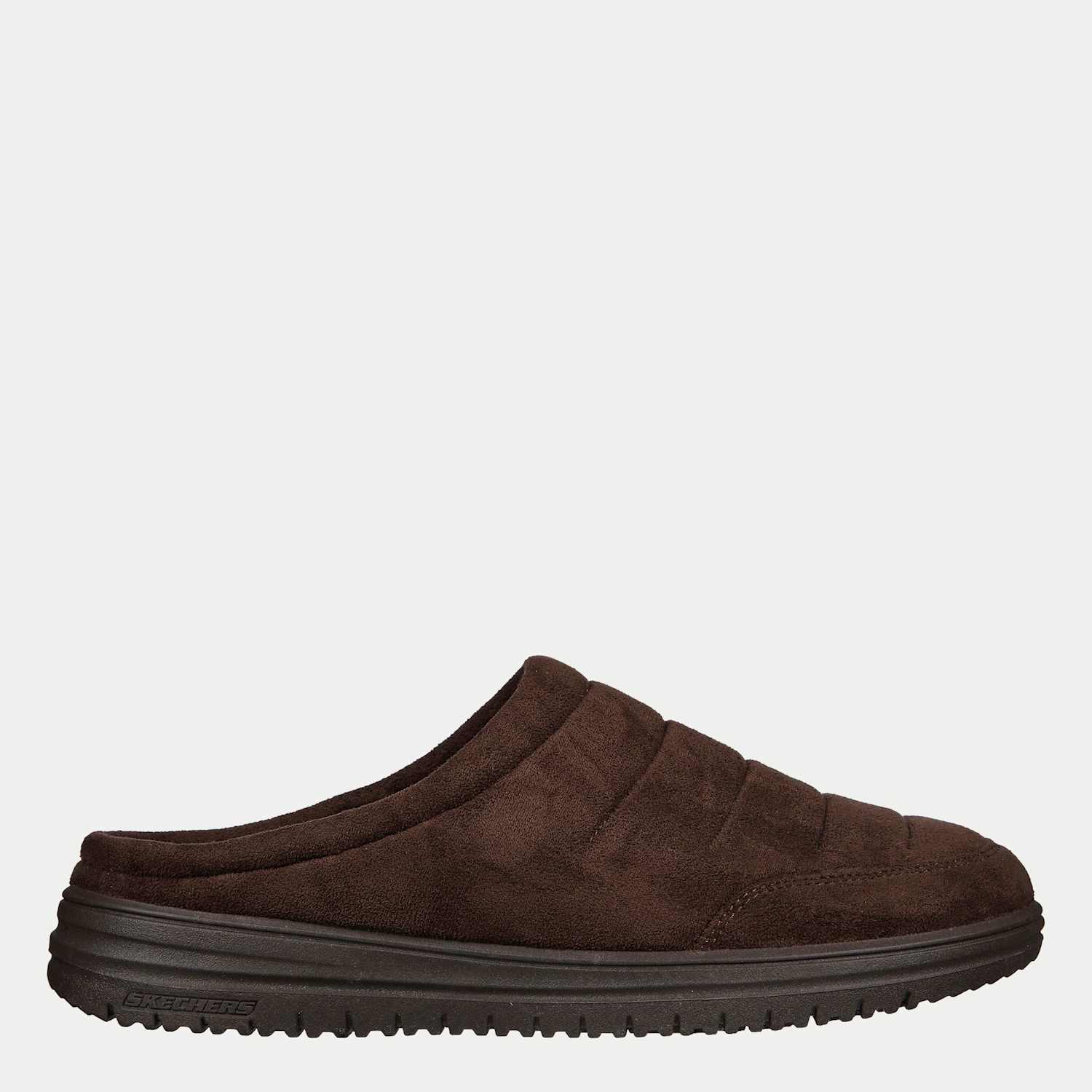 Skechers Men's Murette Garvanza Mule Slippers - 10 - Chocolate - Available at M&S