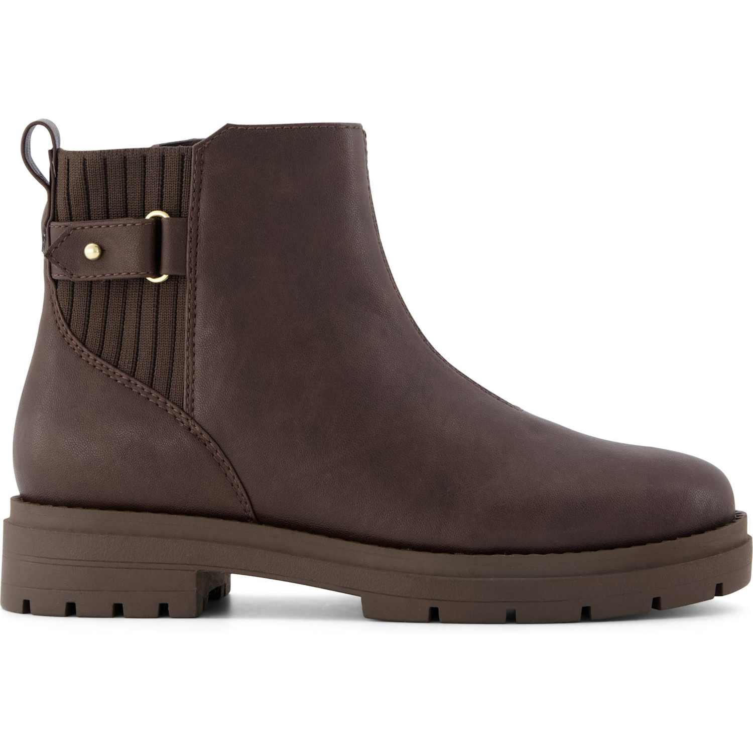 Toms Women's Block Heel Ankle Boots - 6 - Dark Brown - Available at M&S