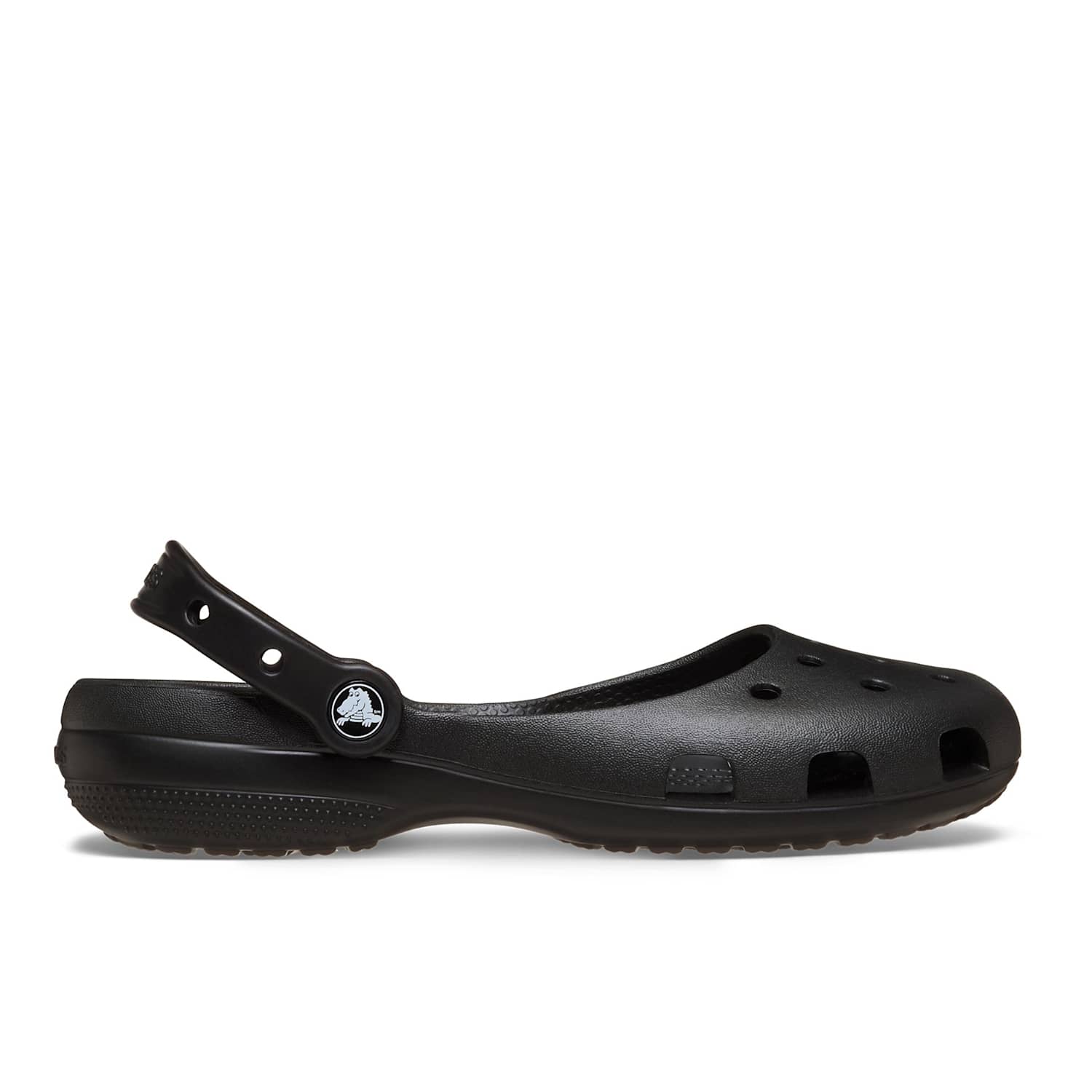 Crocs Women's Classic Flat Ballet Pumps - 4 - Black - Available at M&S