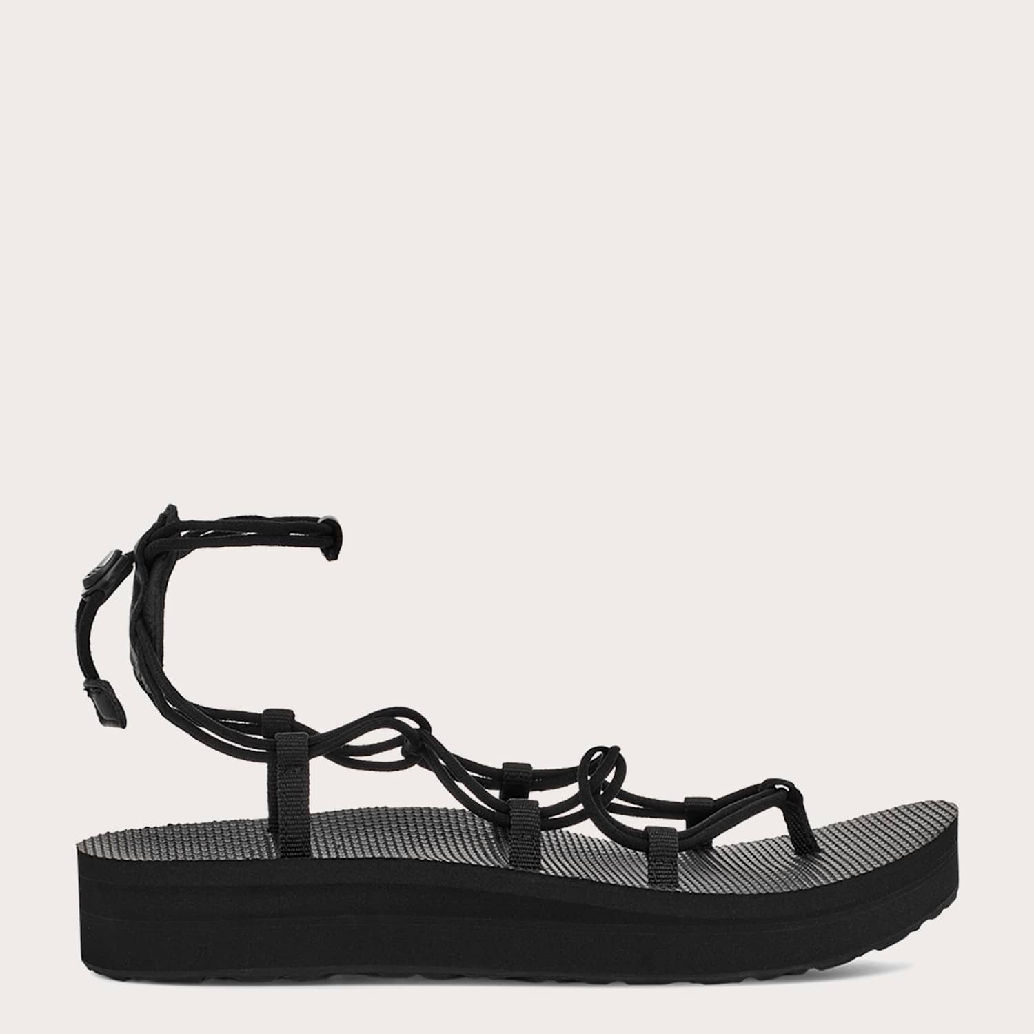 Teva Women's Strappy Wedge Gladiator Sandals - 6 - Black - Available at M&S