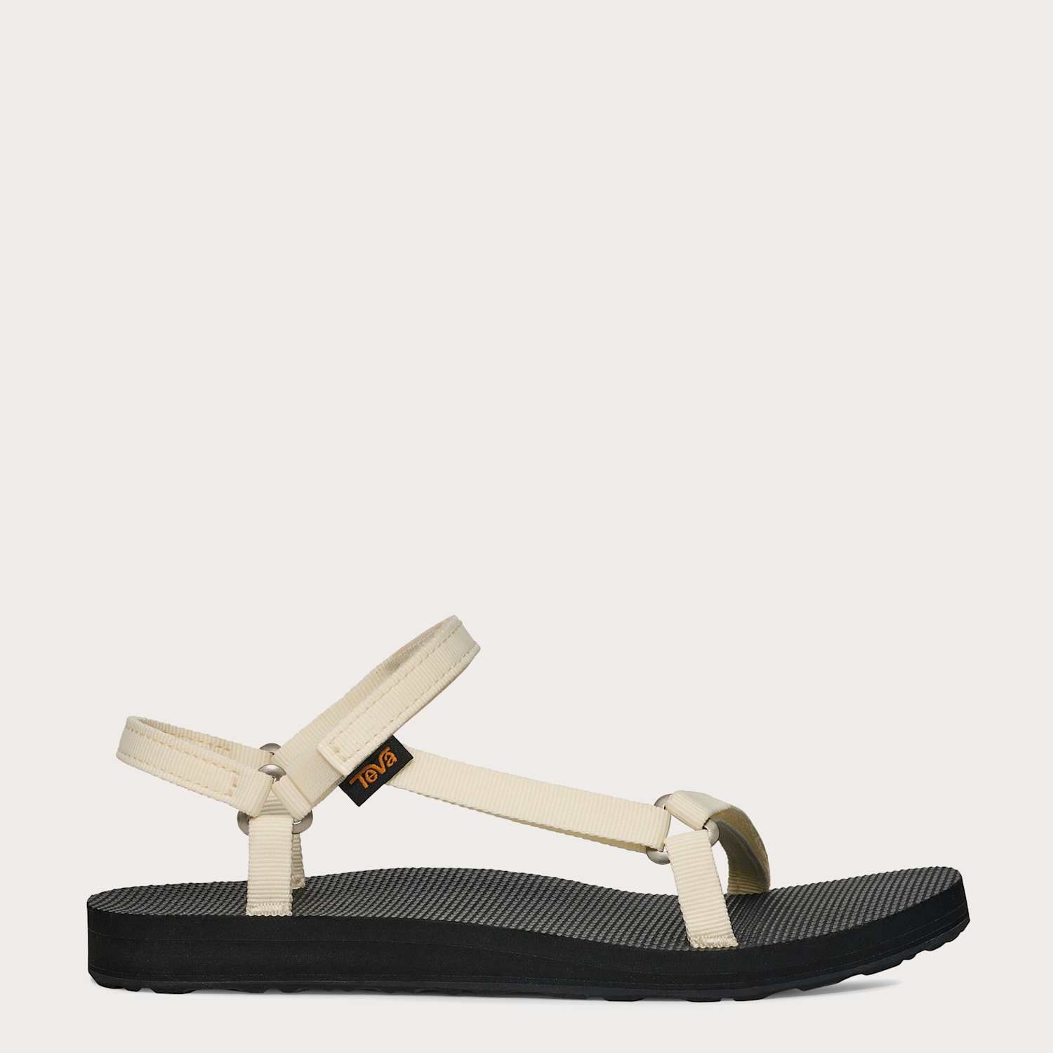 Teva Women's Original Universal Slim Flat Sandals - 8 - White/Black - Available at M&S
