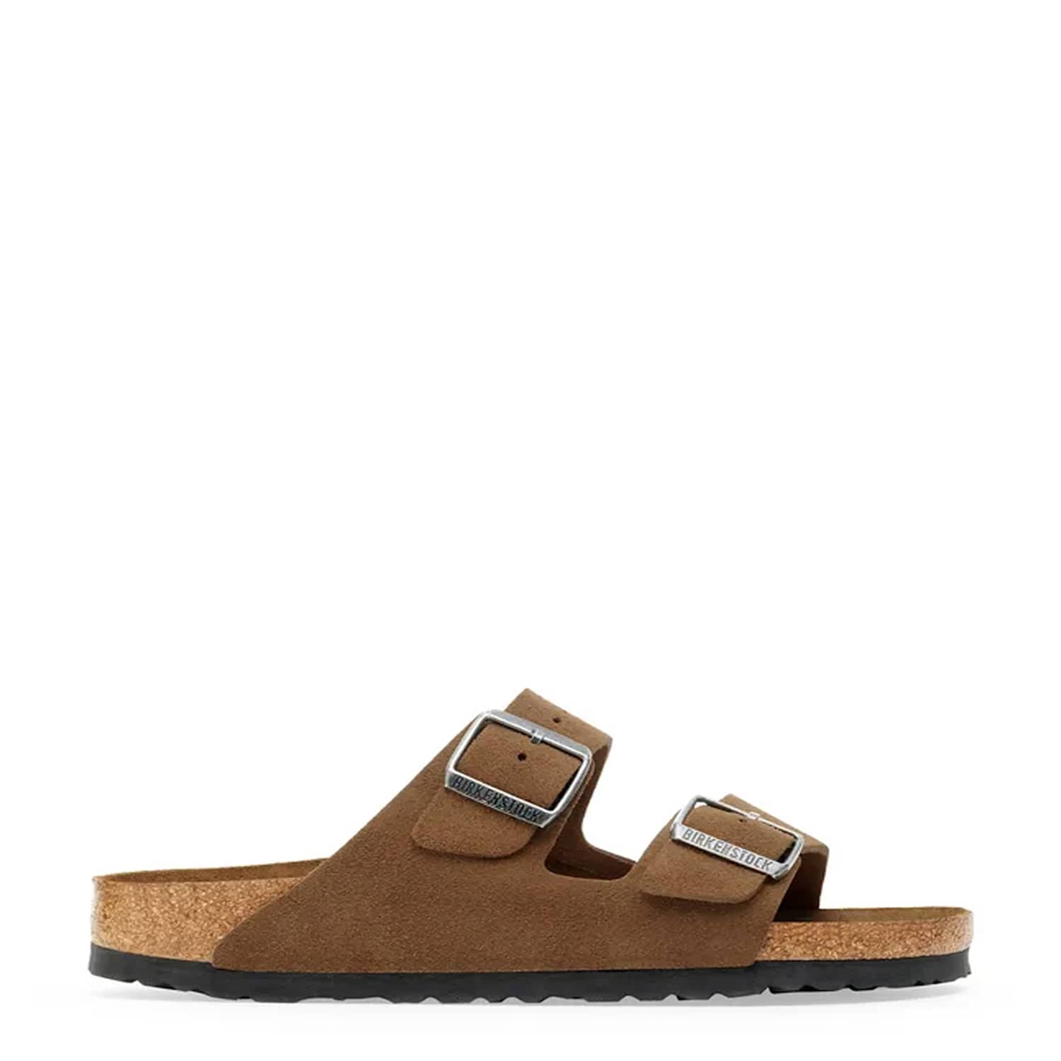 Birkenstock Women's Arizona Leather Buckle Flat Sandals - 9 - Brown - Available at M&S