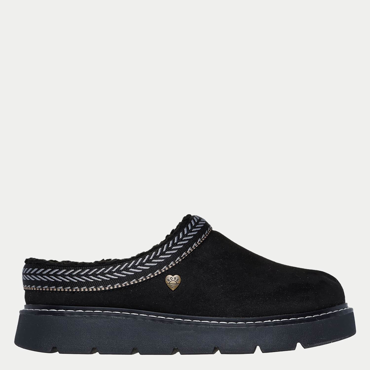 Skechers Women's BOBS Keepsakes Lite - Cozy Fest Slippers - 5 - Black - Available at M&S