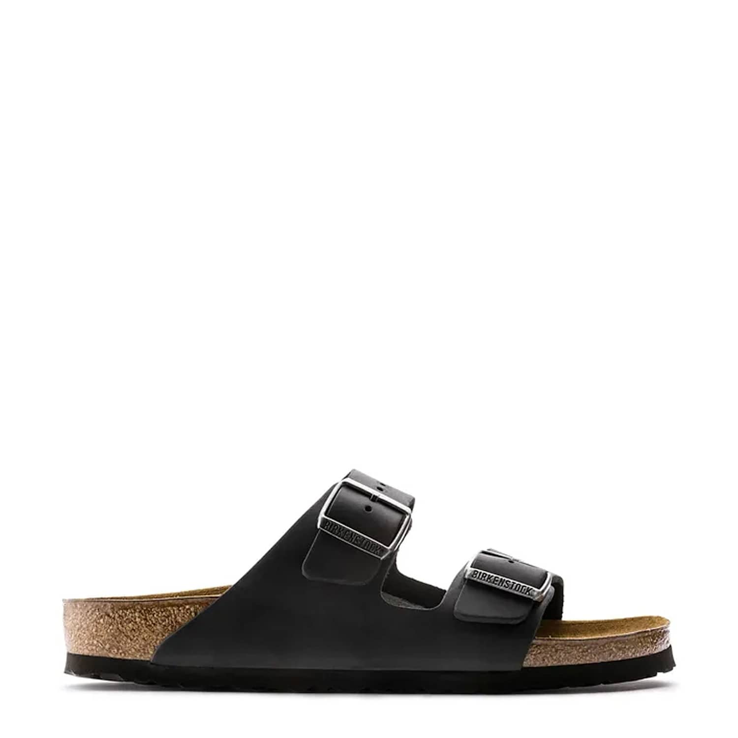 Birkenstock Men's Arizona Leather Footbed Sandals - 5½ - Black - Available at M&S