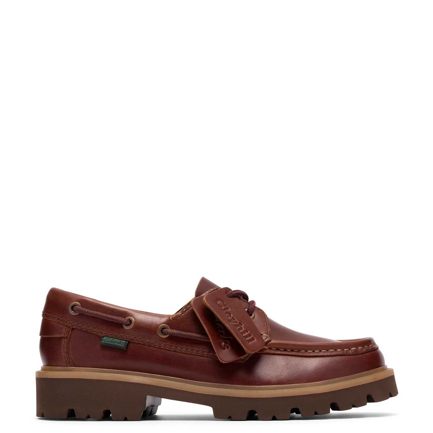Clarks Women's Leather Boat Shoes - 5½ - Brown - Available at M&S