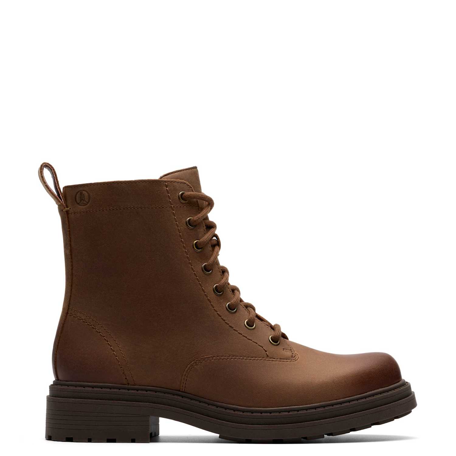Clarks Women's Leather Lace Up Ankle Boots - 5/D - Brown - Available at M&S