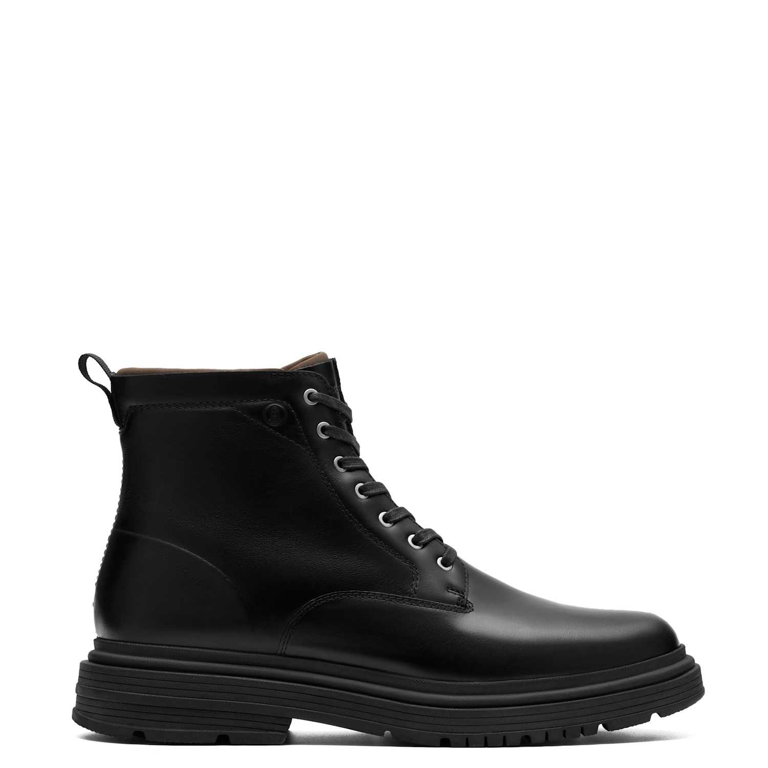 Clarks Men's Leather Casual Boots - 9 - Black - Available at M&S