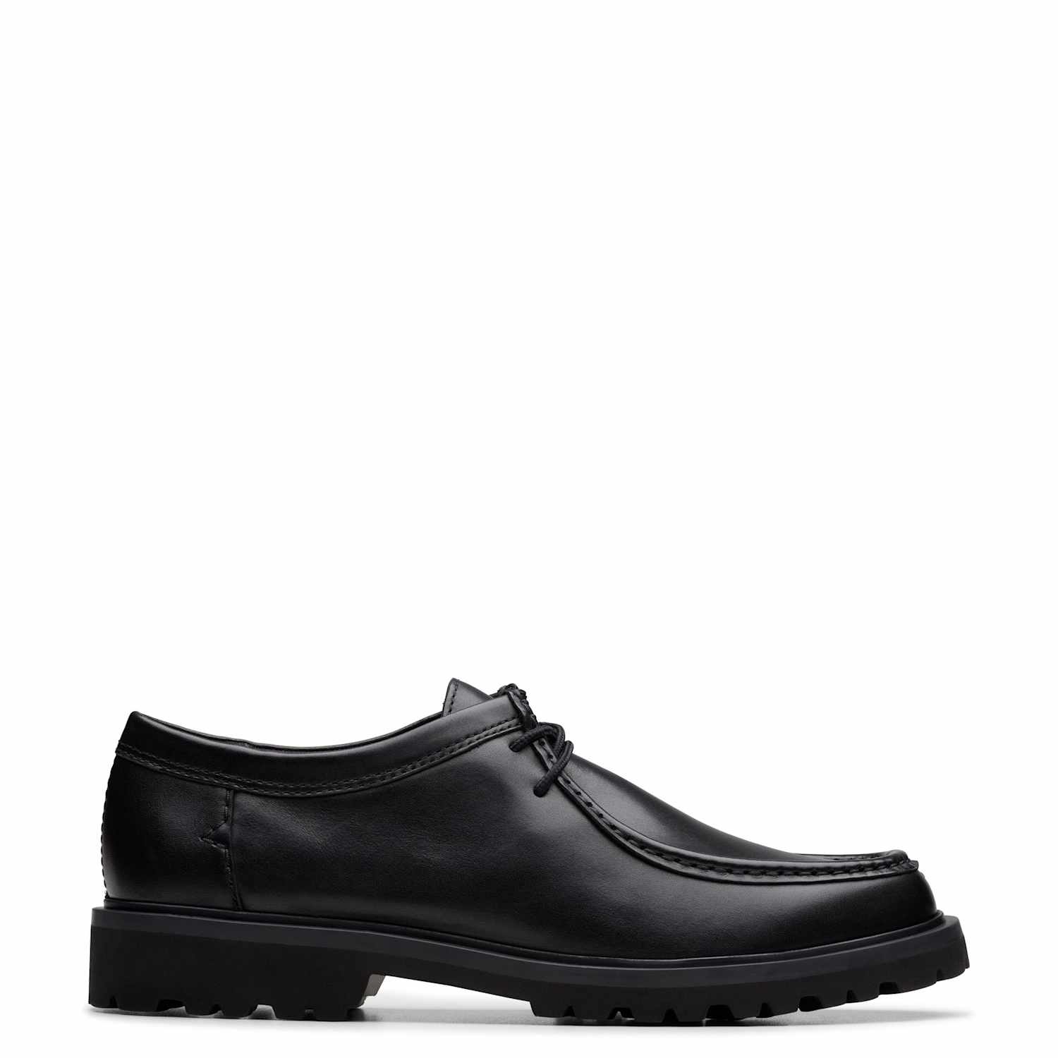 Clarks Men's Leather Shoes - 6 - Black - Available at M&S