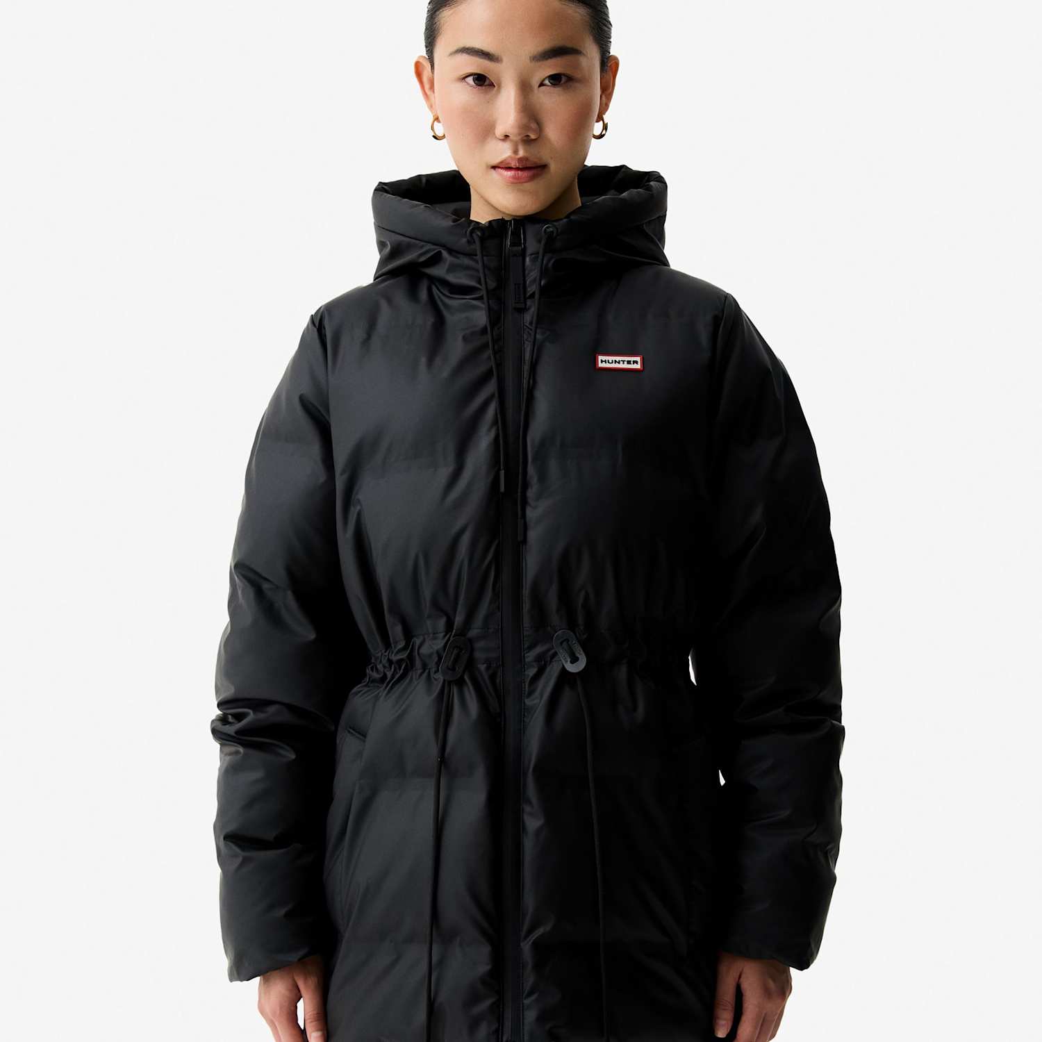 Hunter Women's Lemhi Puffer Jacket - Medium - Black - Available at M&S