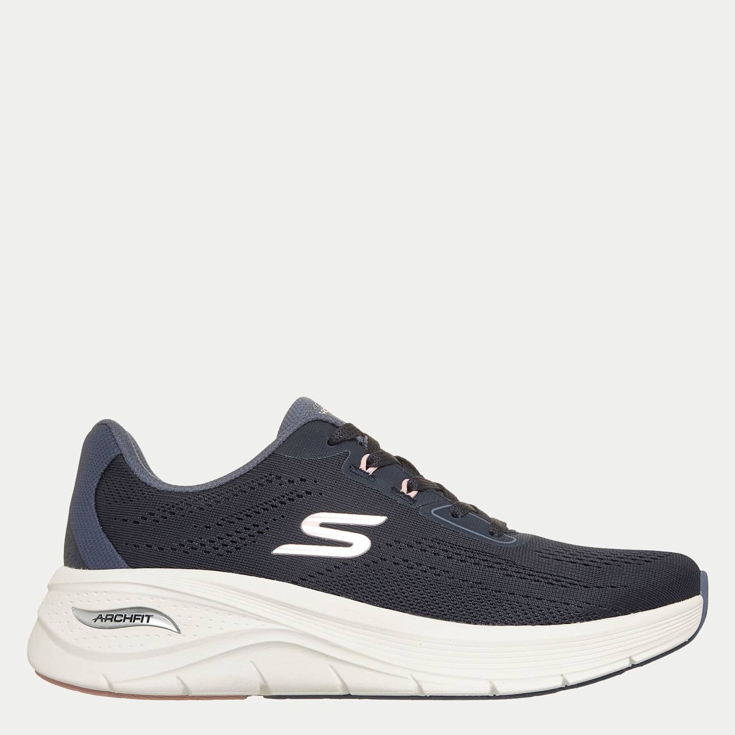 Skechers Women's Arch Fit 3.0 Lace Up Trainers - Navy - Available at M&S