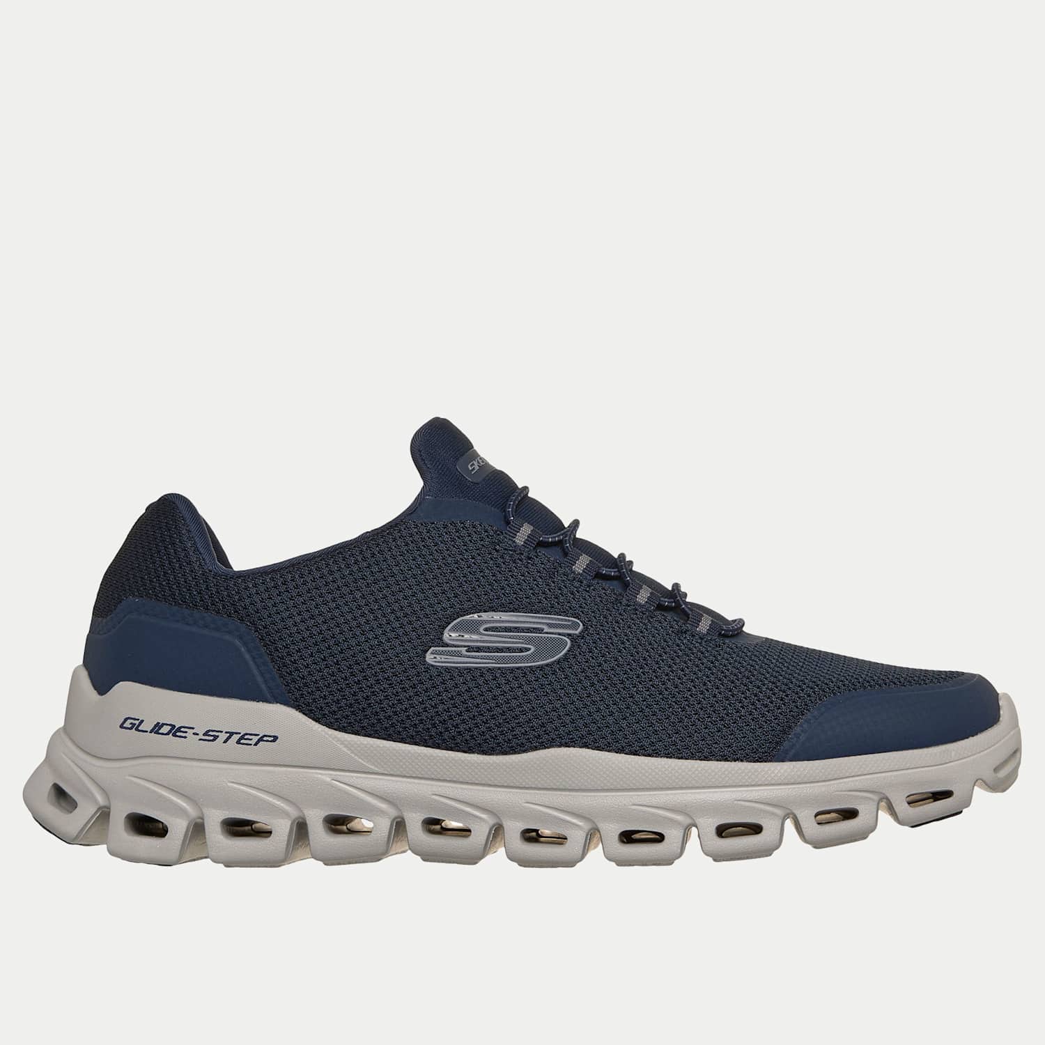 Skechers Men's Glide-Step Noltek Slip-Ins Trainers - 7 - Navy - Available at M&S