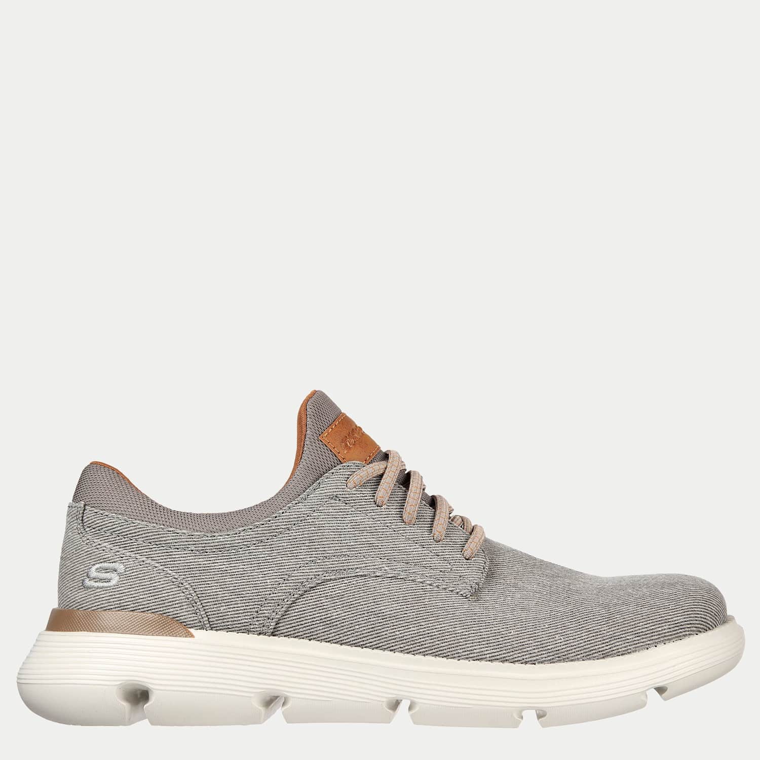 Skechers Men's Garza Romano Slip On Walking Shoes - 8 - Taupe - Available at M&S