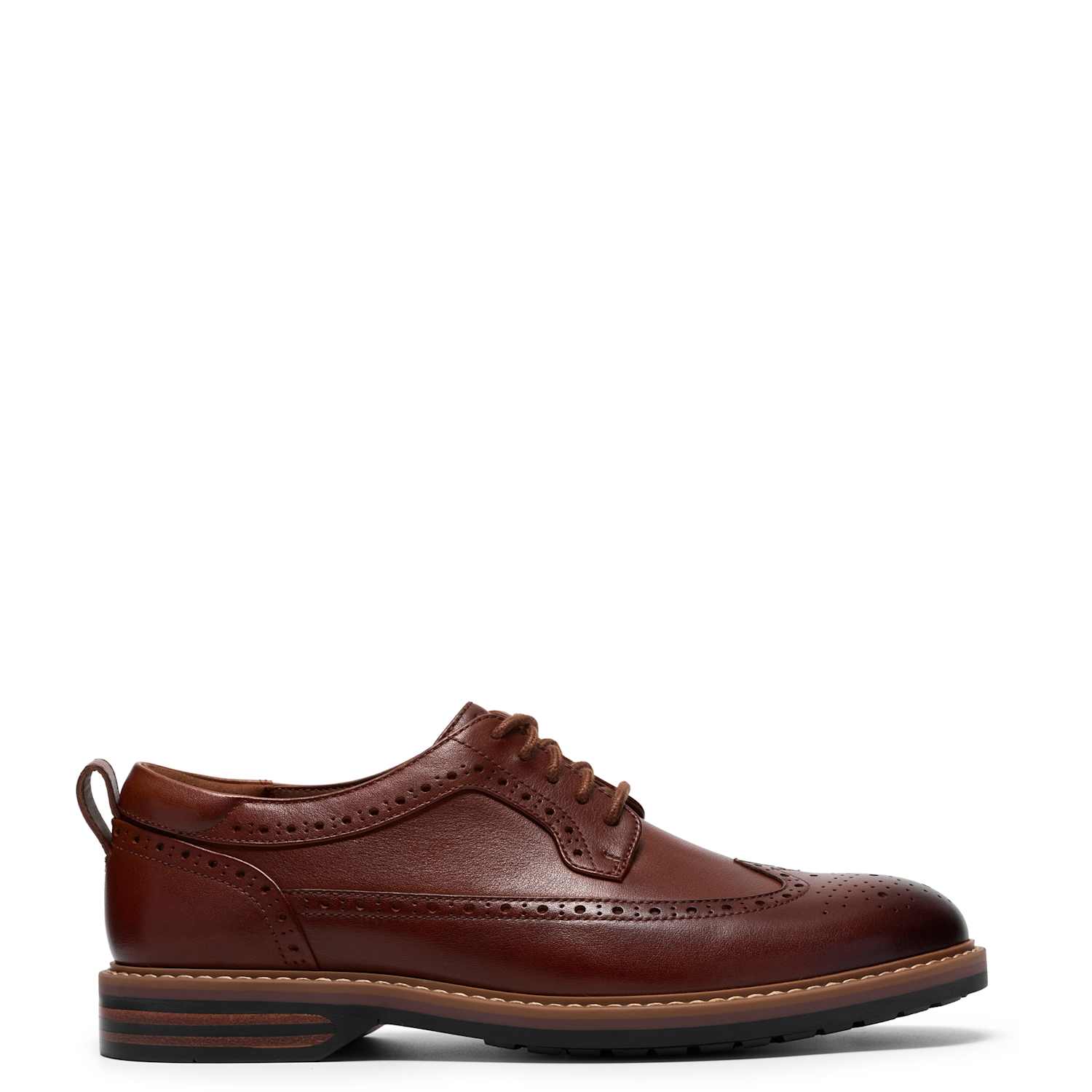 Clarks Men's Leather Brogues - 10½ - Tan - Available at M&S