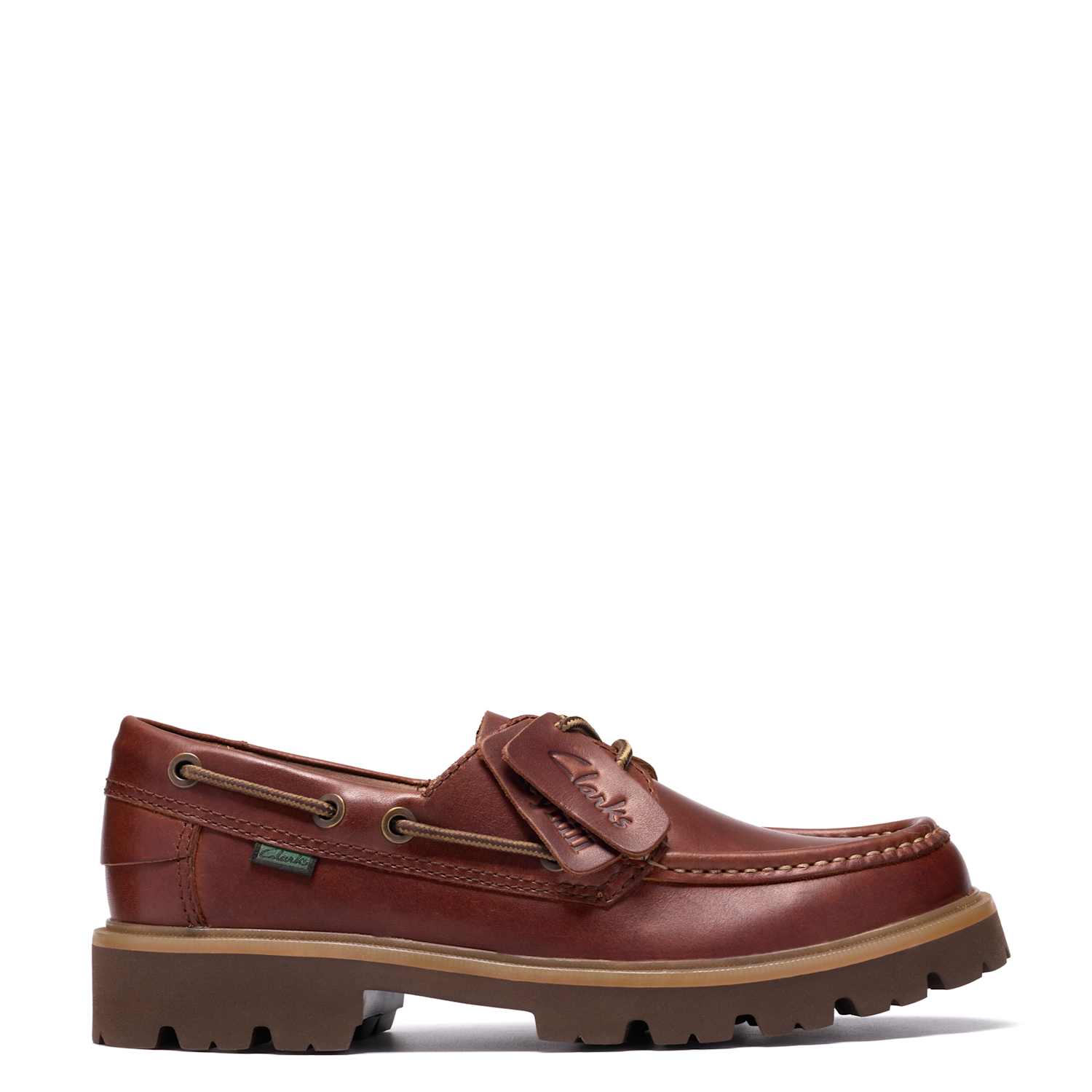 Clarks Men's Leather Boat Shoes - 10 - Brown - Available at M&S