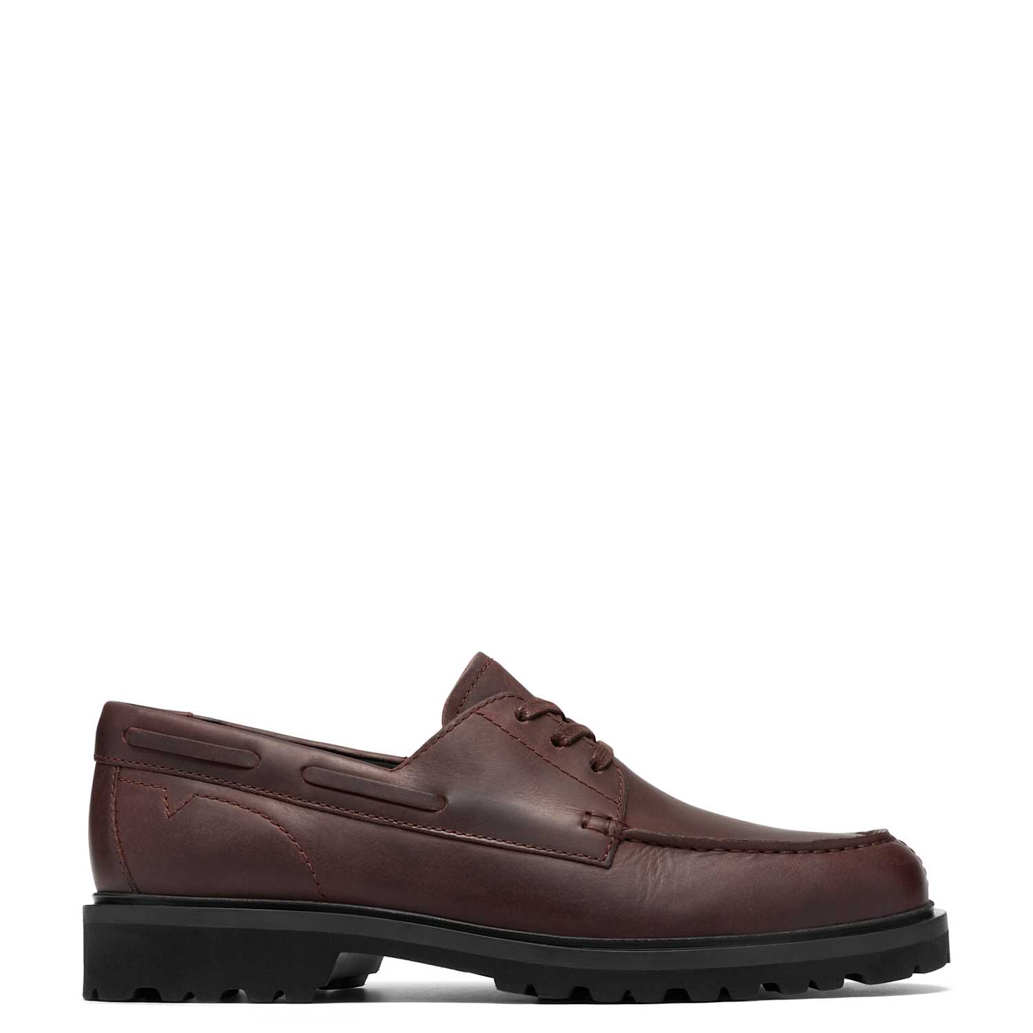 Clarks Men's Berwick Boat Black - 9 - Brown - Available at M&S