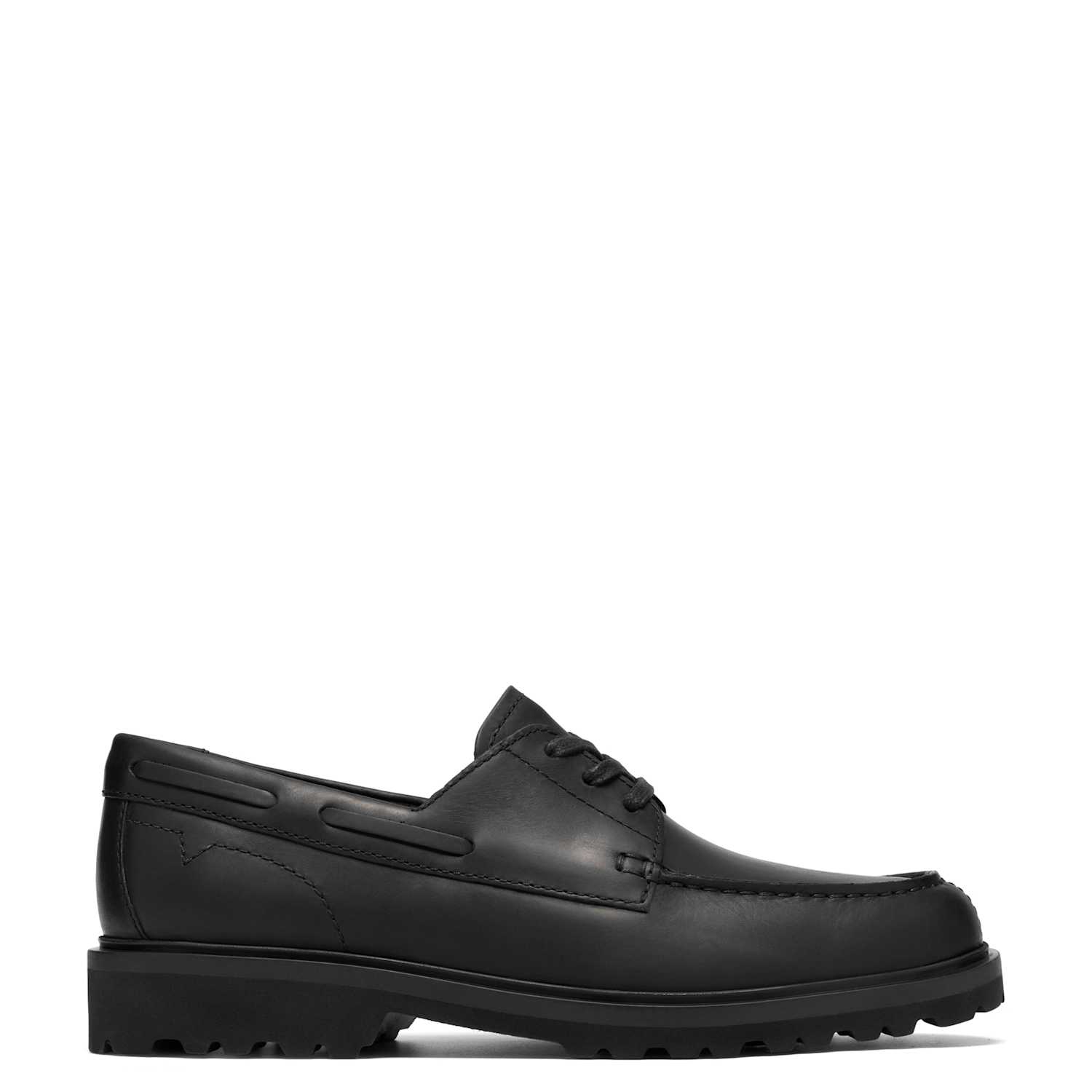 Clarks Men's Berwick Boat Black - 8½ - Available at M&S