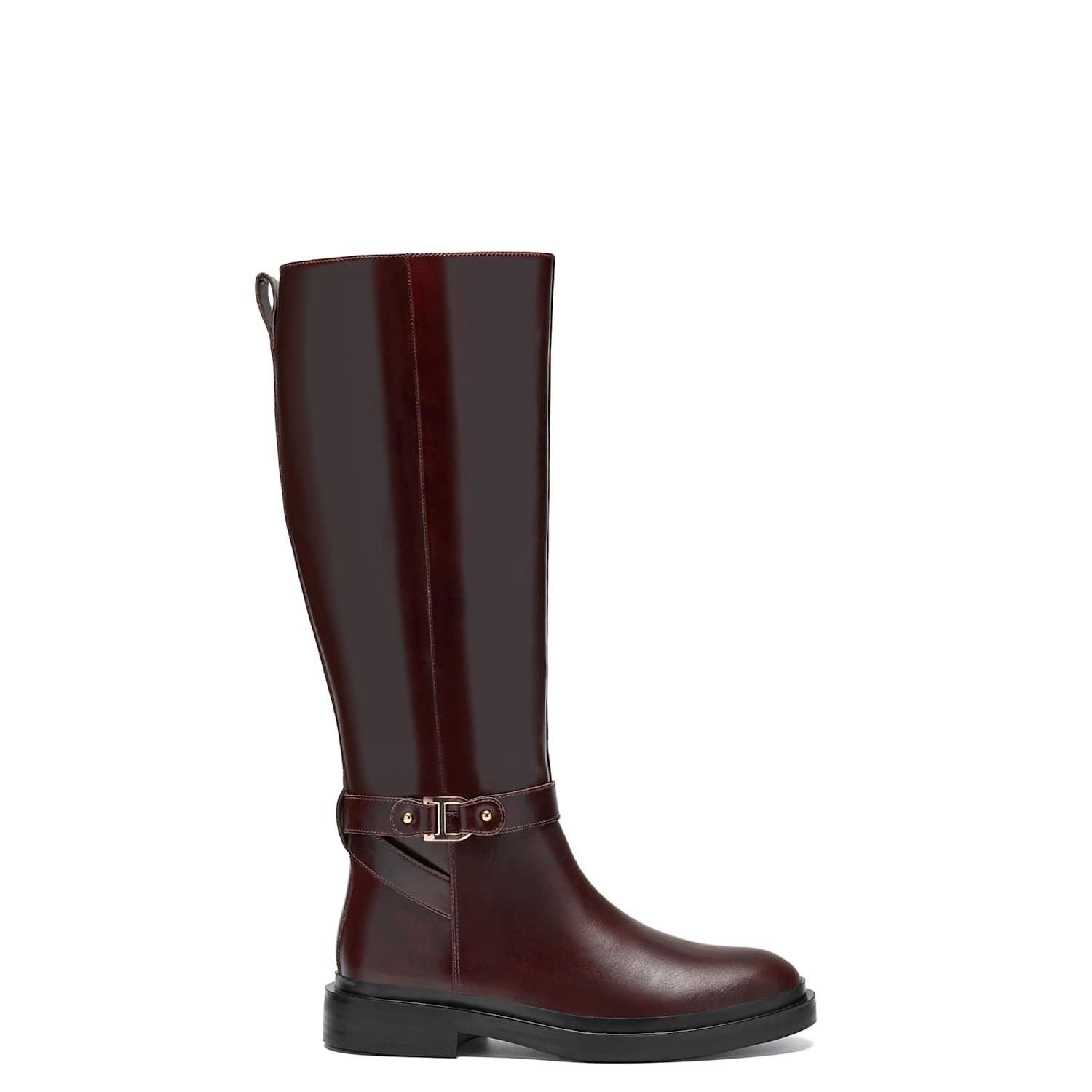 Clarks Women's Leather Knee High Boots - 5 - Brown - Available at M&S