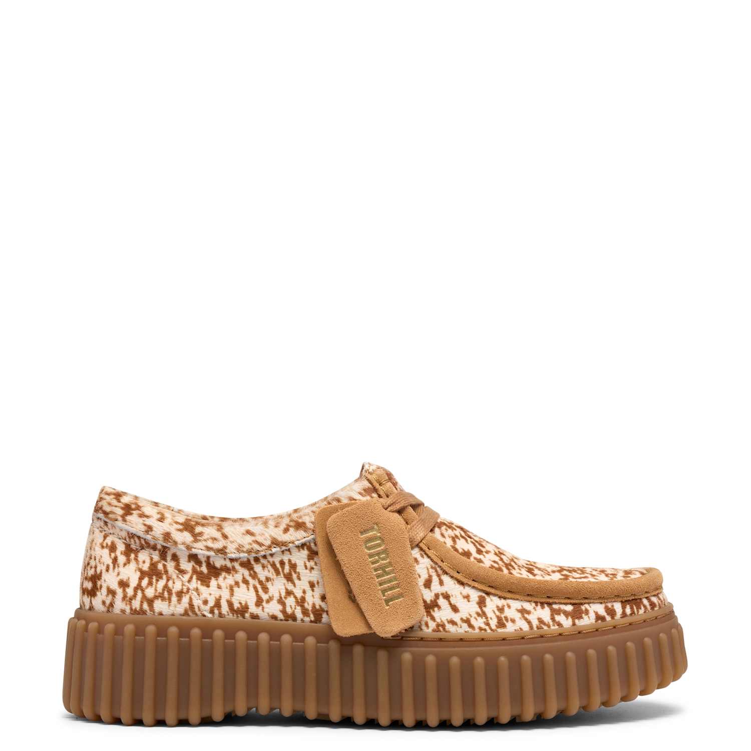 Clarks Women's Torhill Bee Animal Print Hair On Loafers - 6½ - Brown Mix - Available at M&S