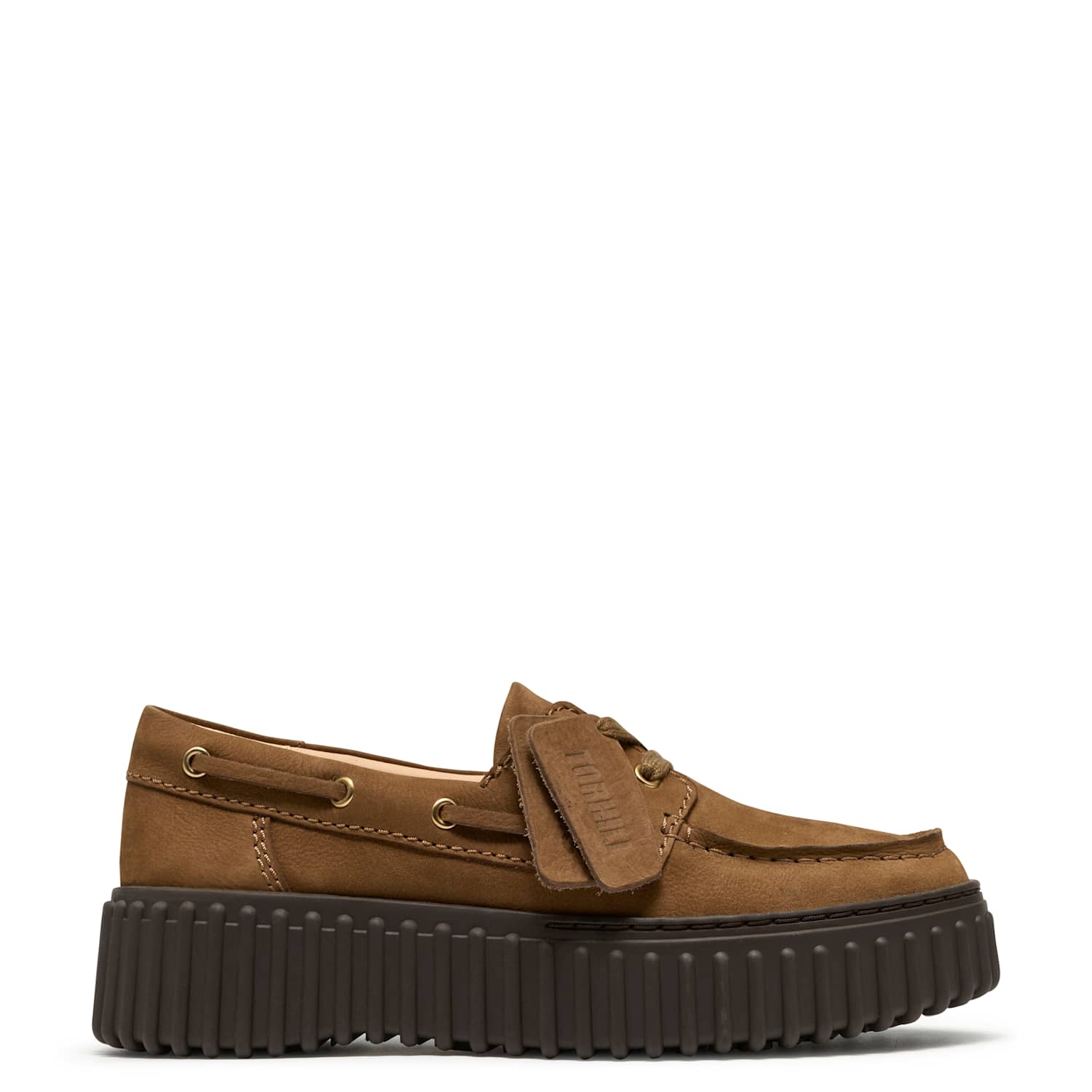 Clarks Women's Leather Boat Shoes - 7 - Brown - Available at M&S